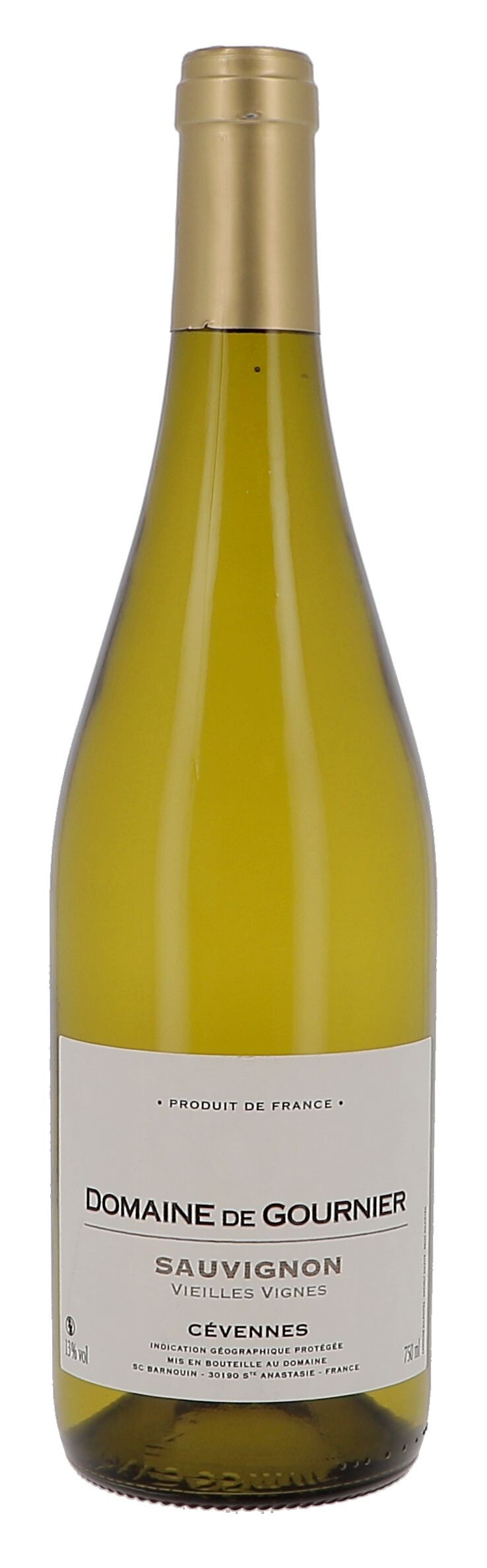 Domaine de Gournier Sauvignon Vieilles Vignes 75cl IGP Cevennes (Wijnen)