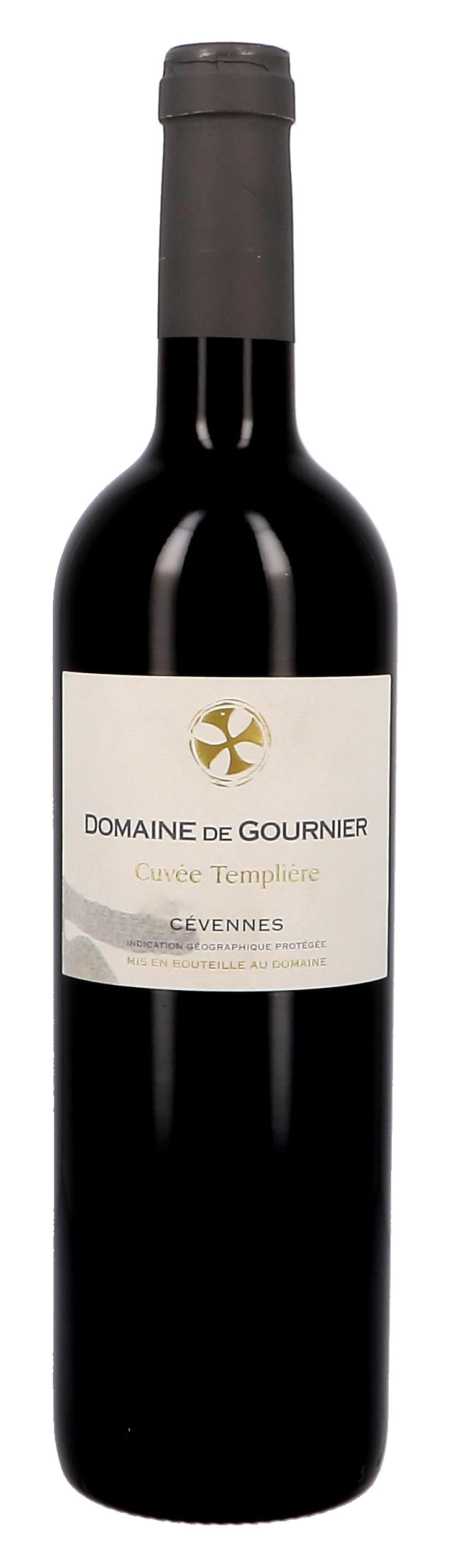 Domaine de Gournier Cuvée Templière rouge 75cl IGP Pays des Cevennes (Wijnen)