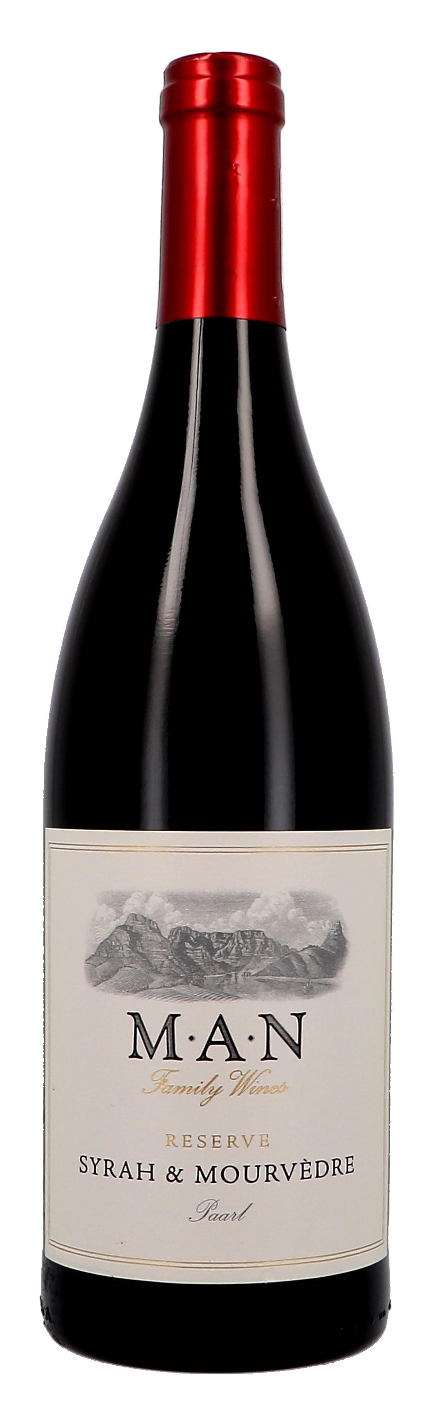 Syrah &  Mourvedre Reserve 75cl 2015 MAN Family Wines