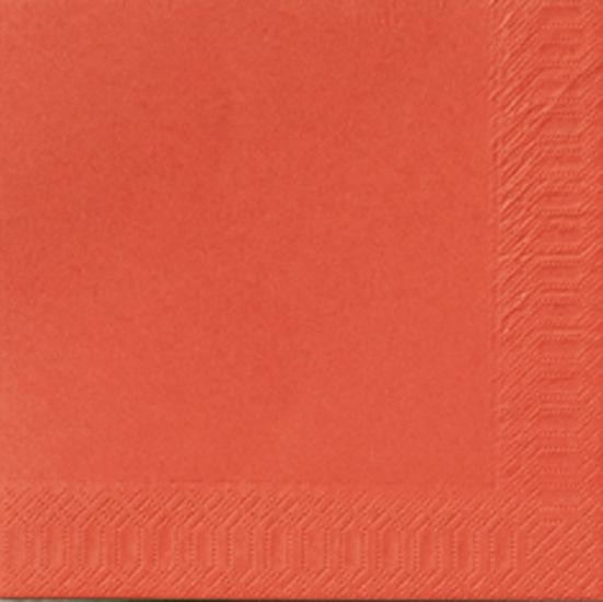 Serviettes en papier Terracotta 2-couches 33x33cm 125pc Duni