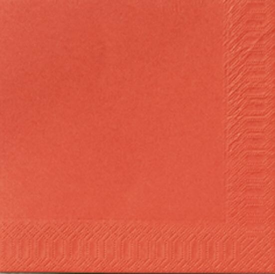 Serviettes en papier Terracotta 2-couches 33x33cm 125pc Duni