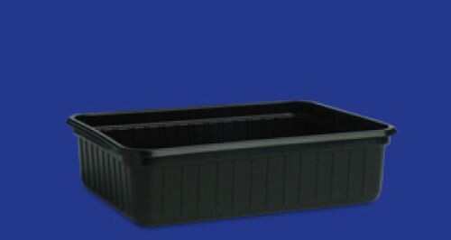 Vitaboxx Barquette Cristalcup 180R66 PP 1000cc noir 50pc