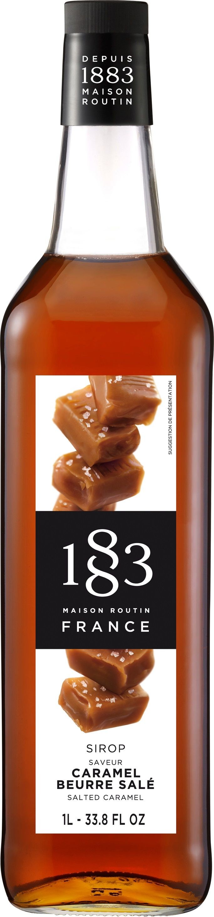 Routin 1883 sirop de Caramel Beuure Salé 1L 0%