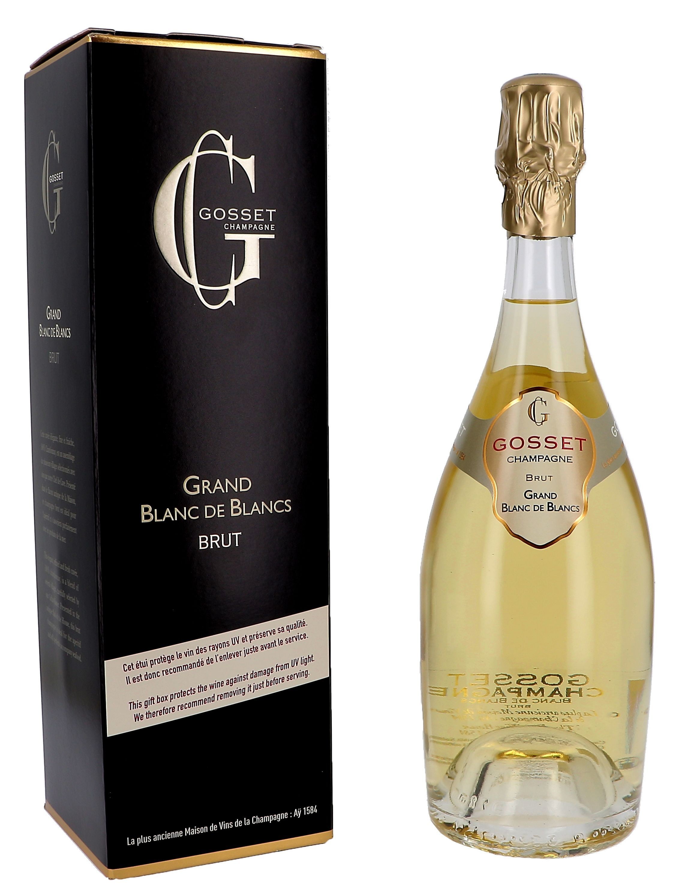 Champagne Gosset Grand Blanc de Blancs Brut 75cl