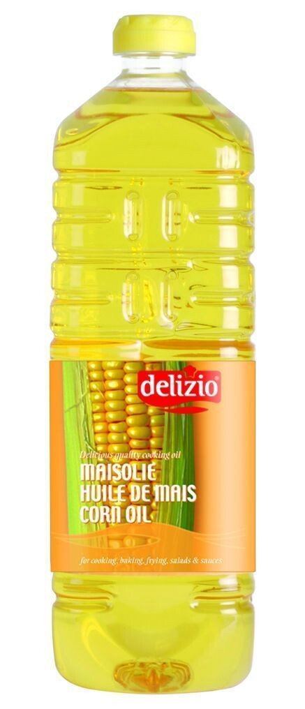 Delizio Huile de Maïs 1L bouteille Pet 