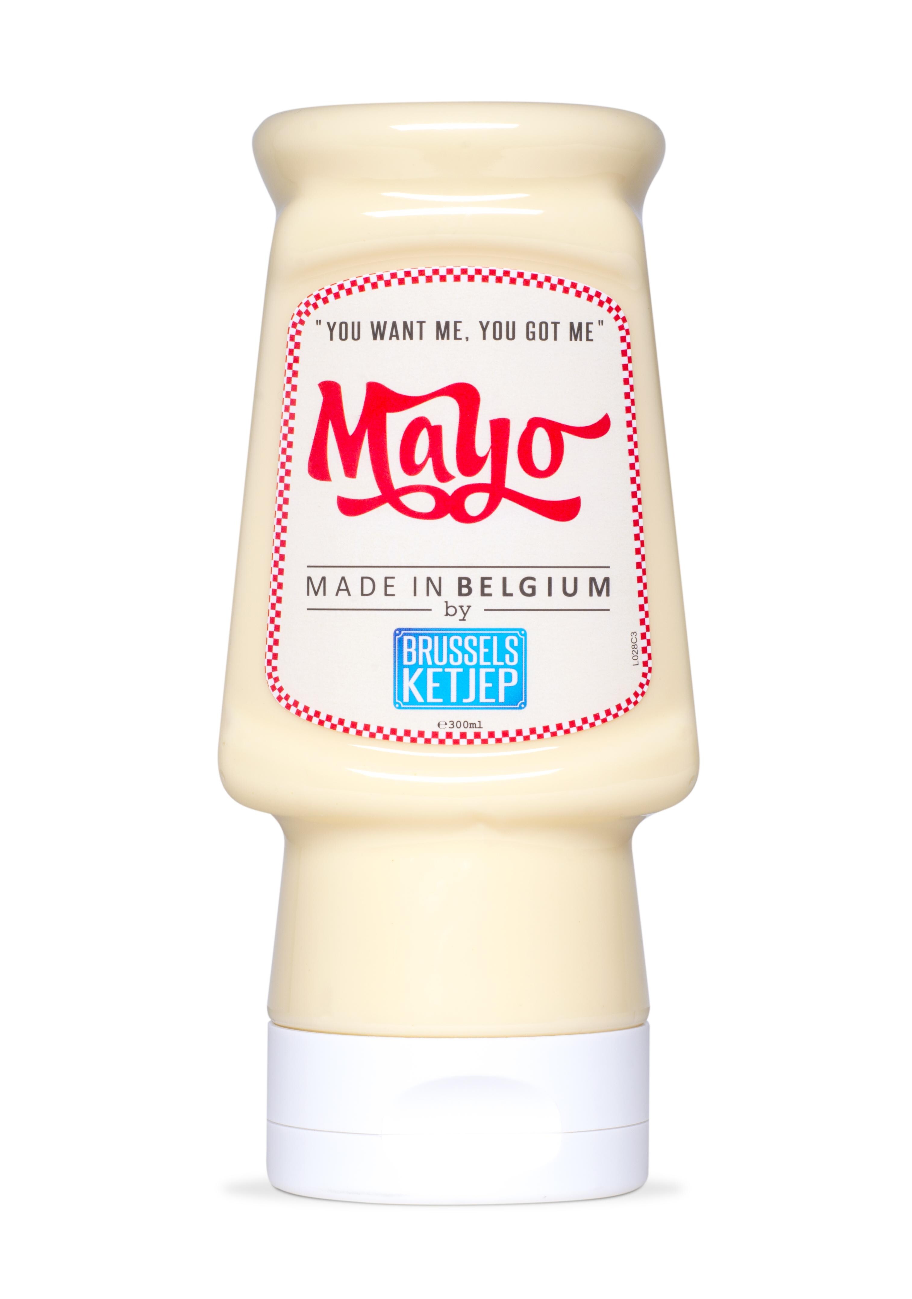 Mayo Brussels Ketjep Mayonaise 300ml knijpfles