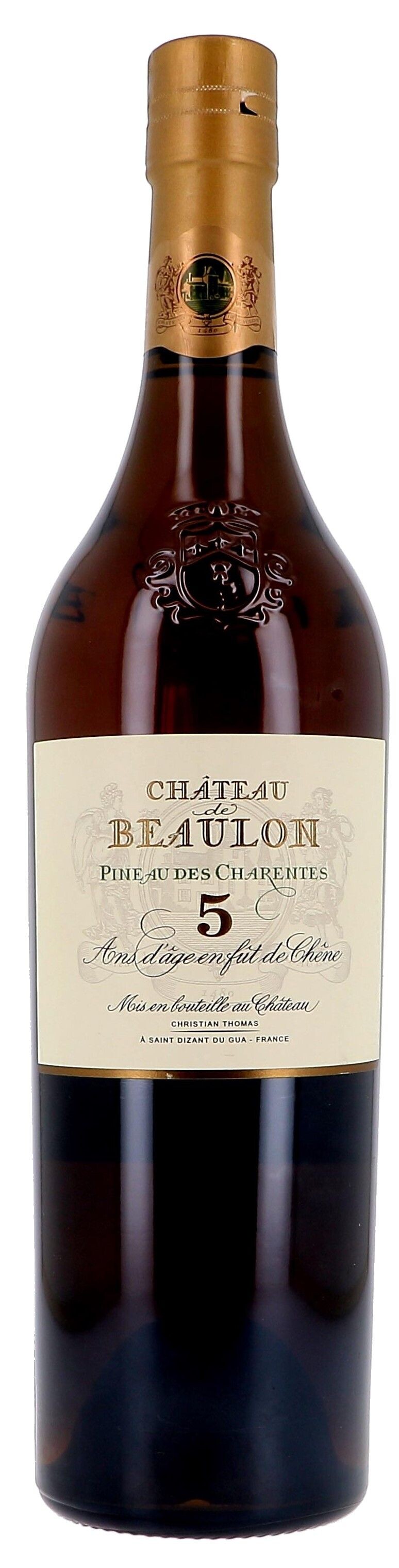 Pineau des Charentes Chateau de Beaulon blanc 5 ans d'age 75cl (Pineau de charentes)