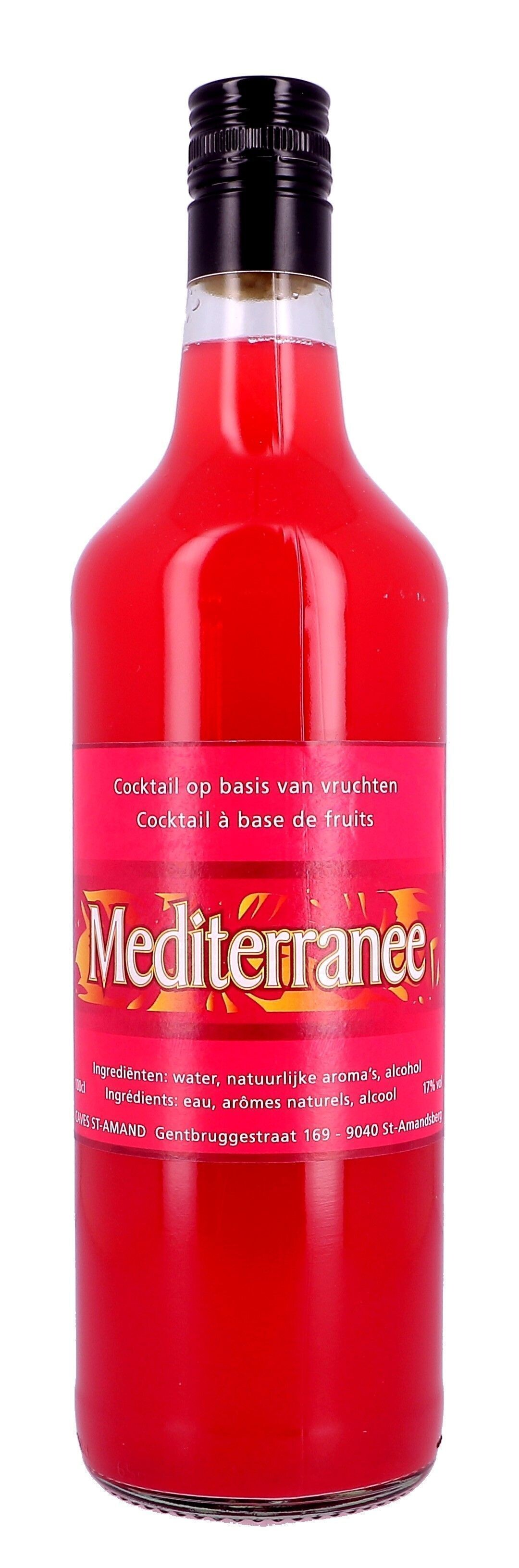 Aperitif-Cocktail Méditeranée 1L 17% (Bereide Aperitieven)