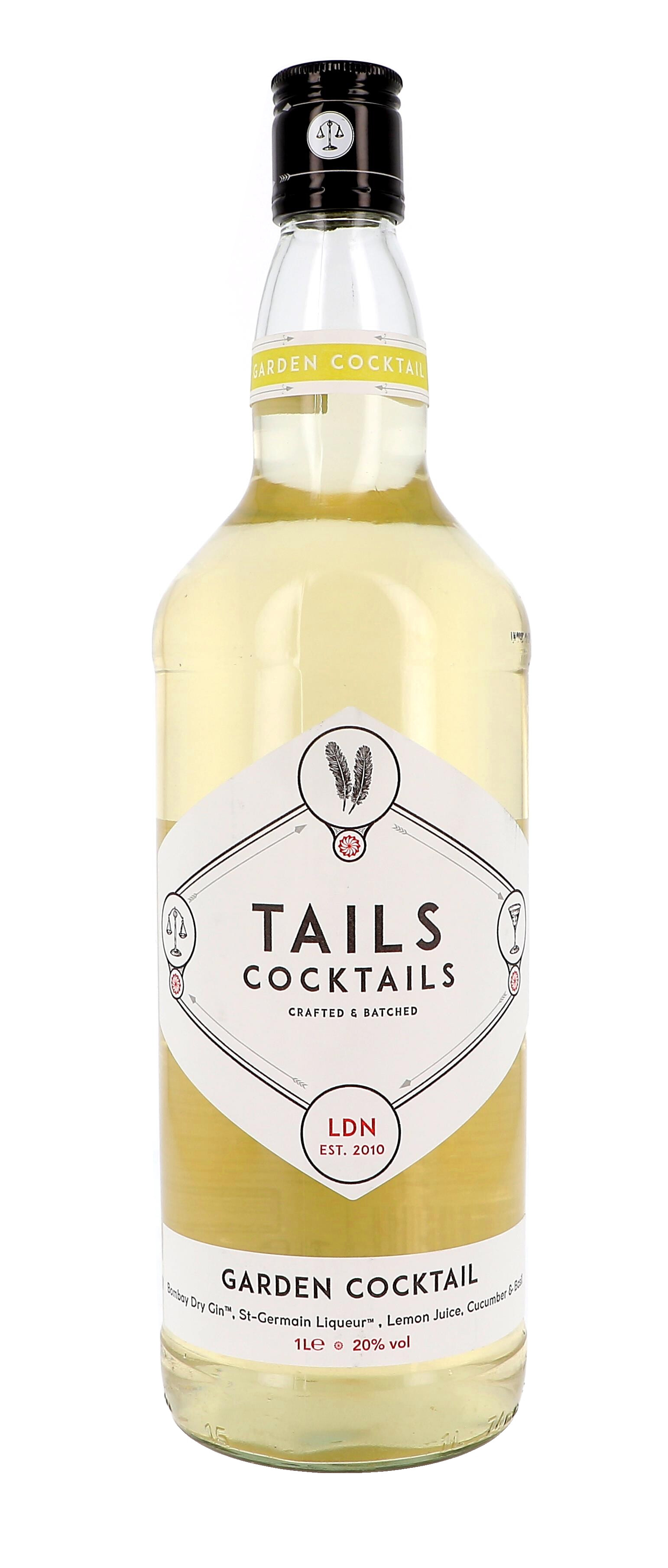 Tails Cocktails Gin & Elderflower Spritz 1L 20% Likeur