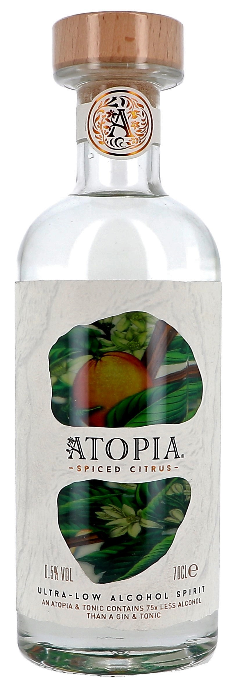 Atopia Spiced Citrus 70cl 0.5% Gin sans Alcool