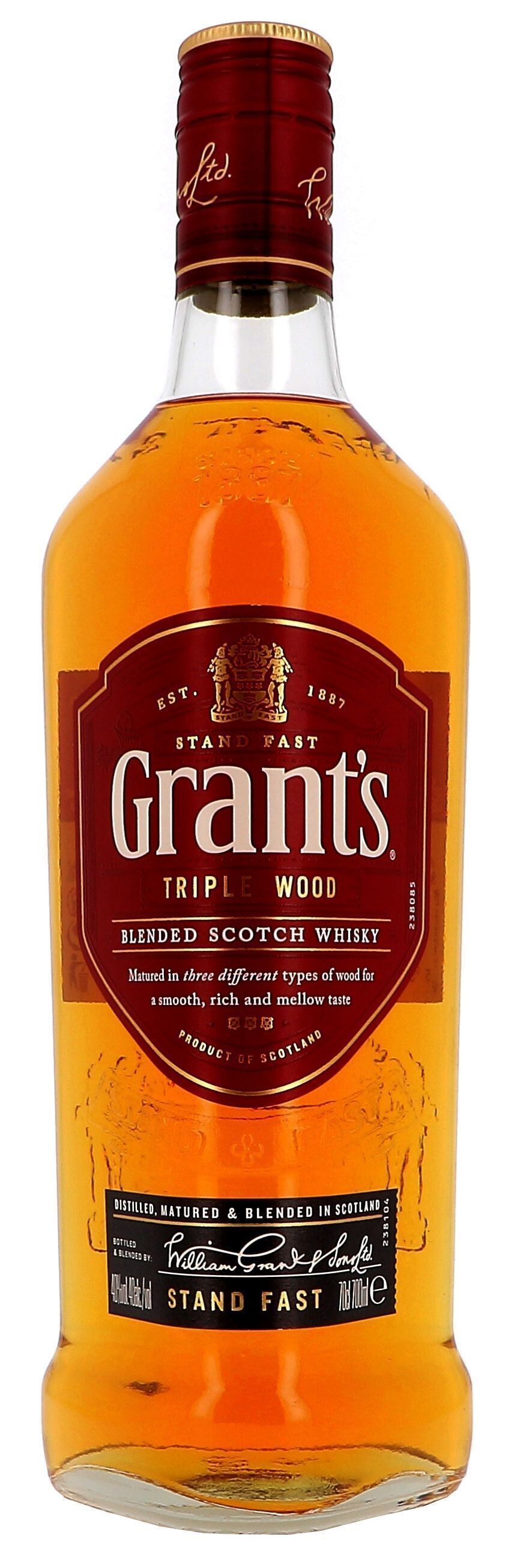 Grant's Triple Wood 70cl 40% Blended Scotch Whisky (Whisky)