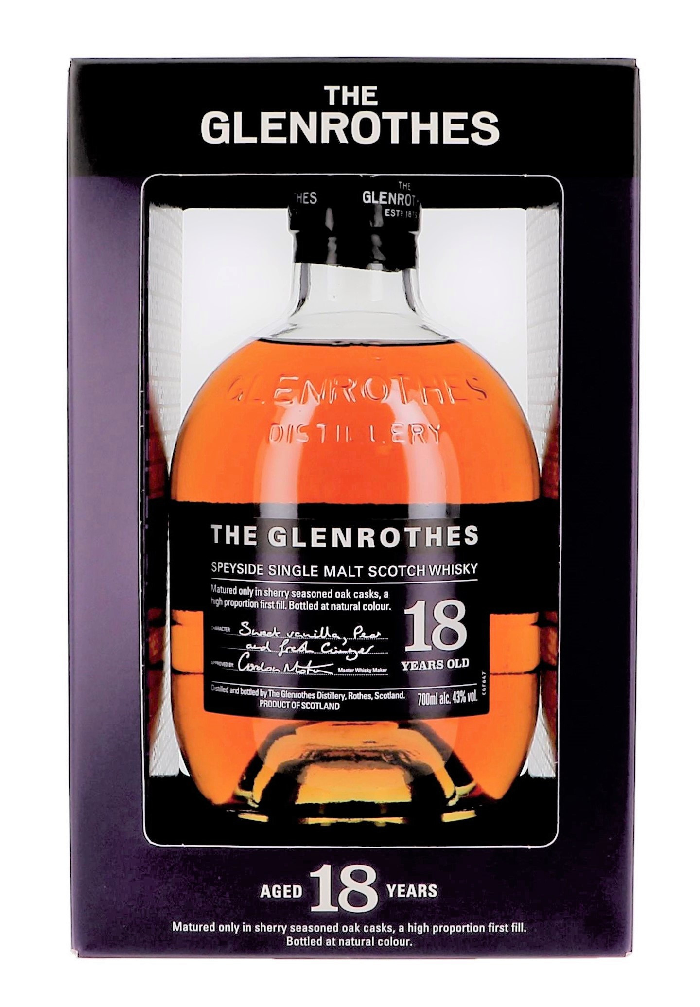 The Glenrothes 18 Ans d'Age 70cl 43% Speyside Single Malt Whisky Ecosse (Whisky)