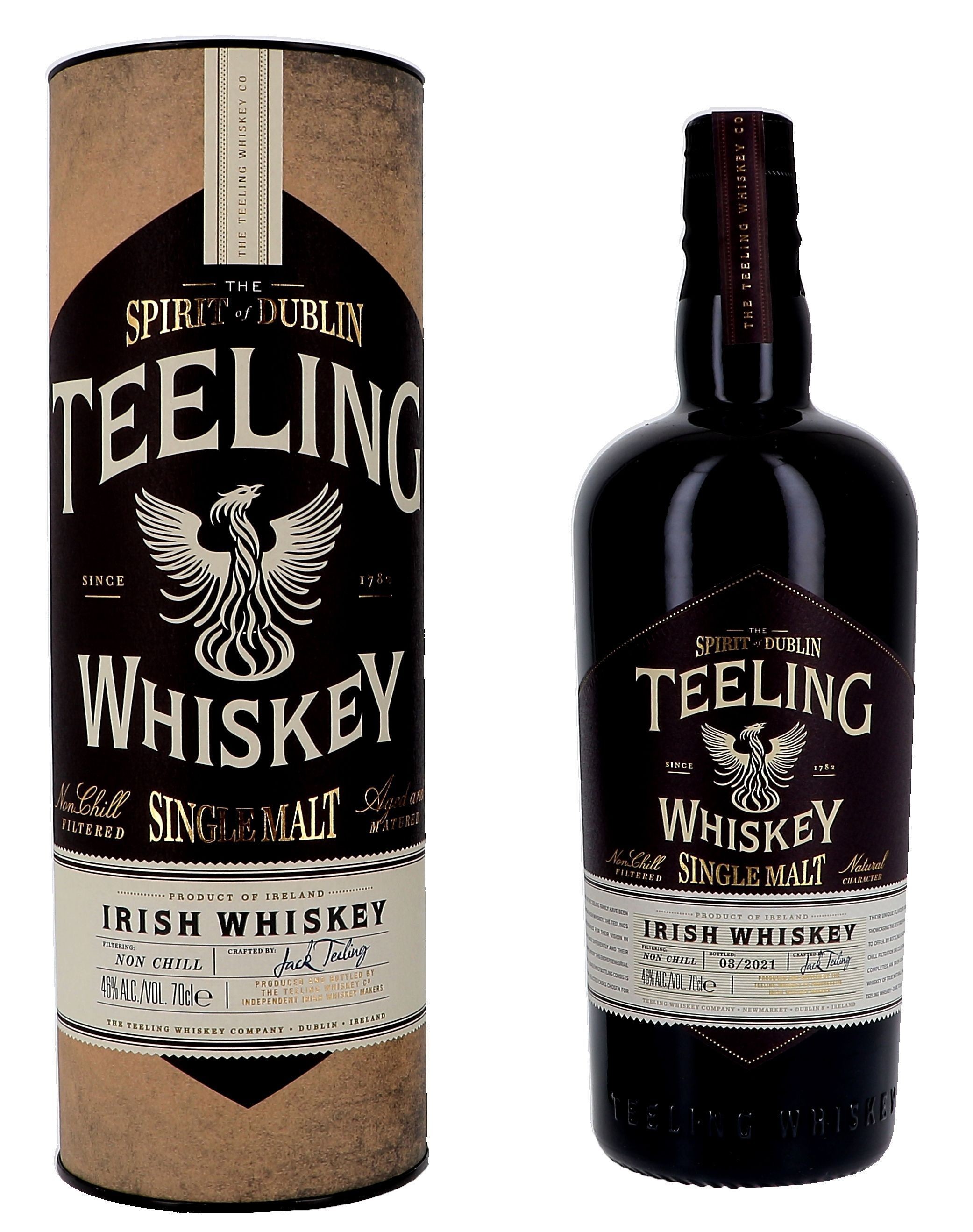 Teeling 70cl 46% Single Malt Whisky Irlandais