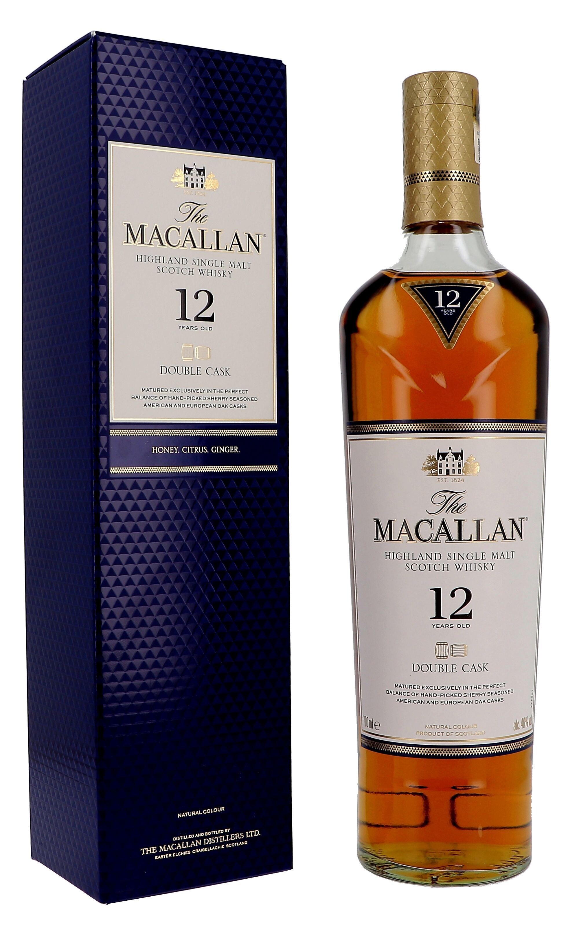 The Macallan 15 Ans d'Age Double cask 70cl 43% Highland Single Malt Scotch Whisky 