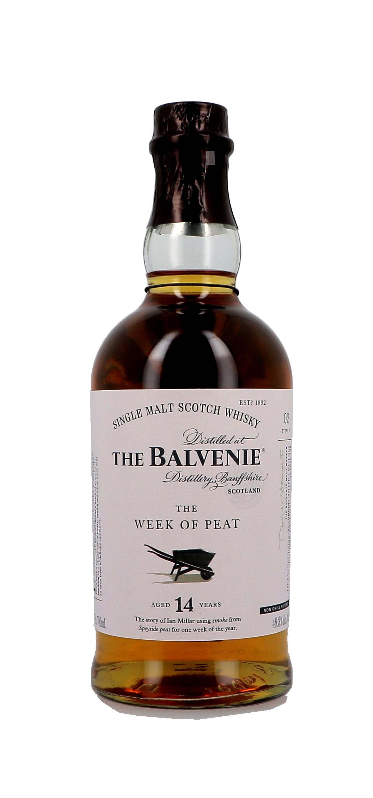 The Balvenie Peat Week 14 Years 70cl 48.3% Speyside Single Malt Scotch Whisky 