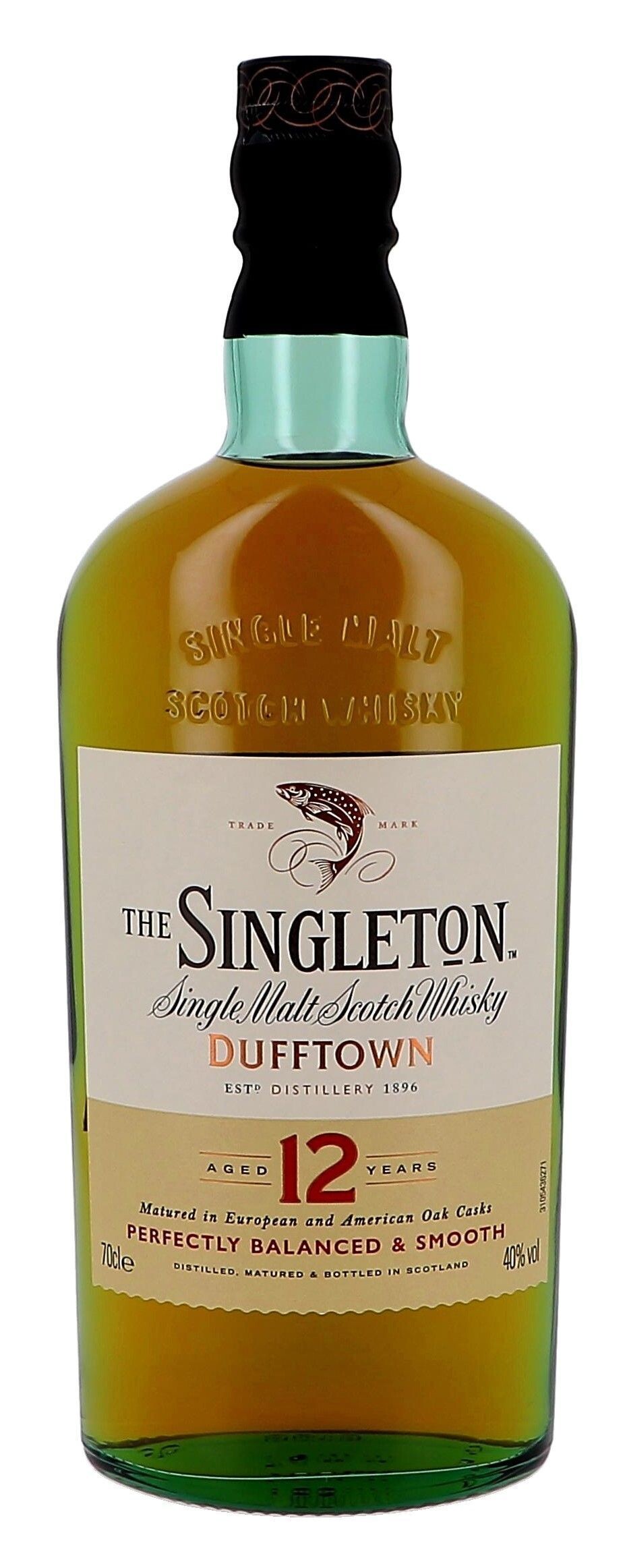 The Singleton of Dufftown 12 ans d'âge 70cl 40% Single Malt Scotch Whisky