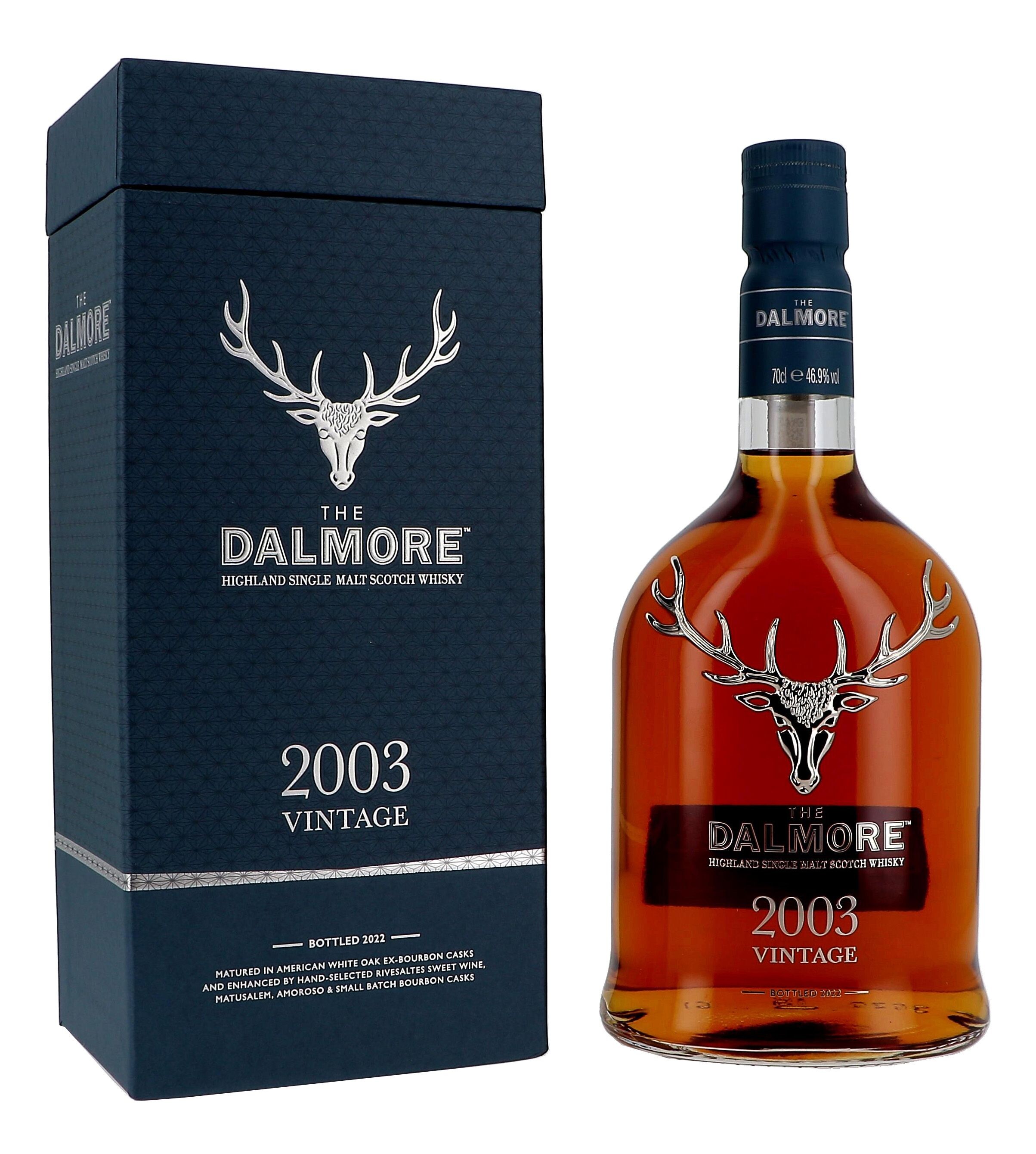 The Dalmore 2003 Vintage 70cl 40% Highlands Single Malt Whisky Ecosse