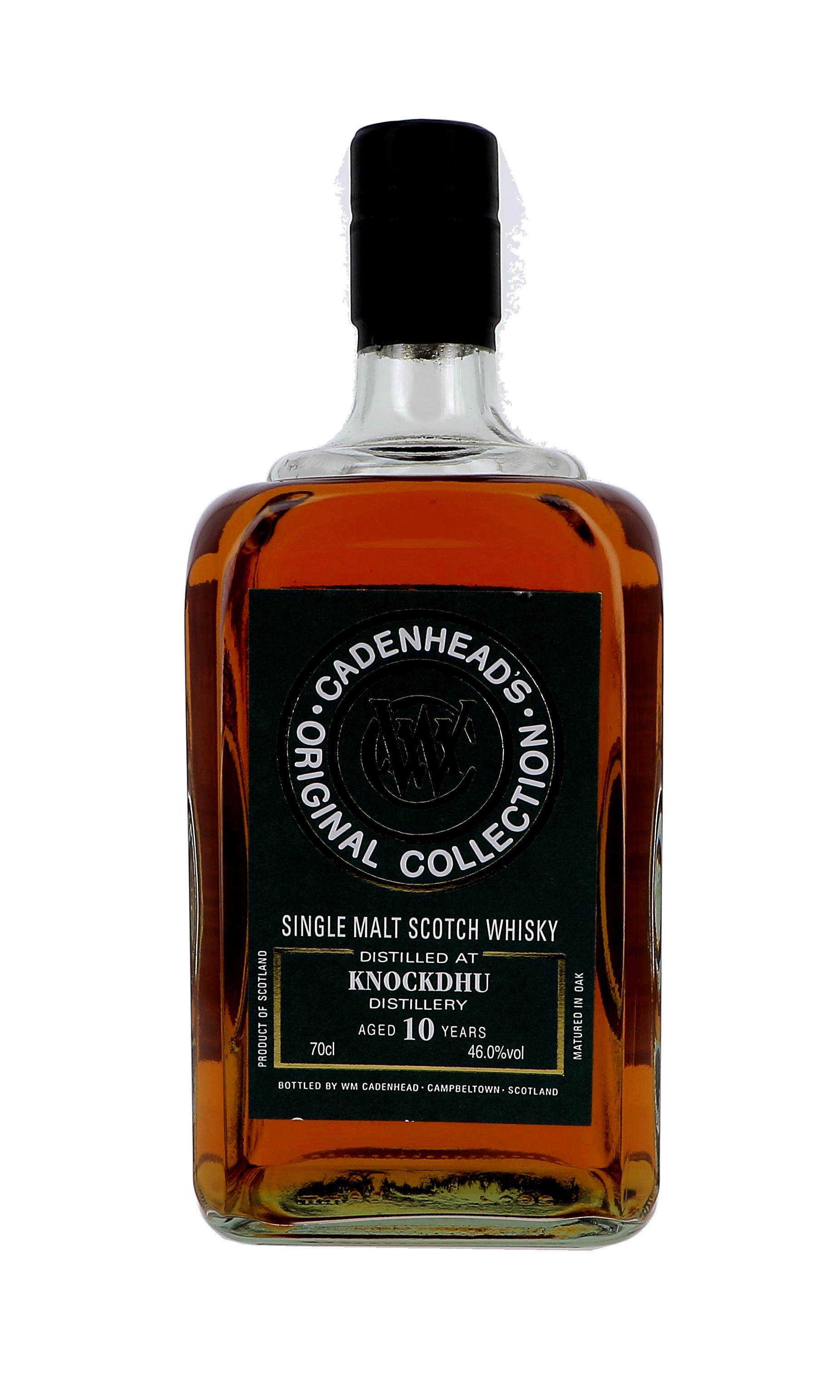 Knockdhu 2013 10 Ans d' Age Cadenhead Original Collection 70cl 46% Single Malt Whisky Ecosse