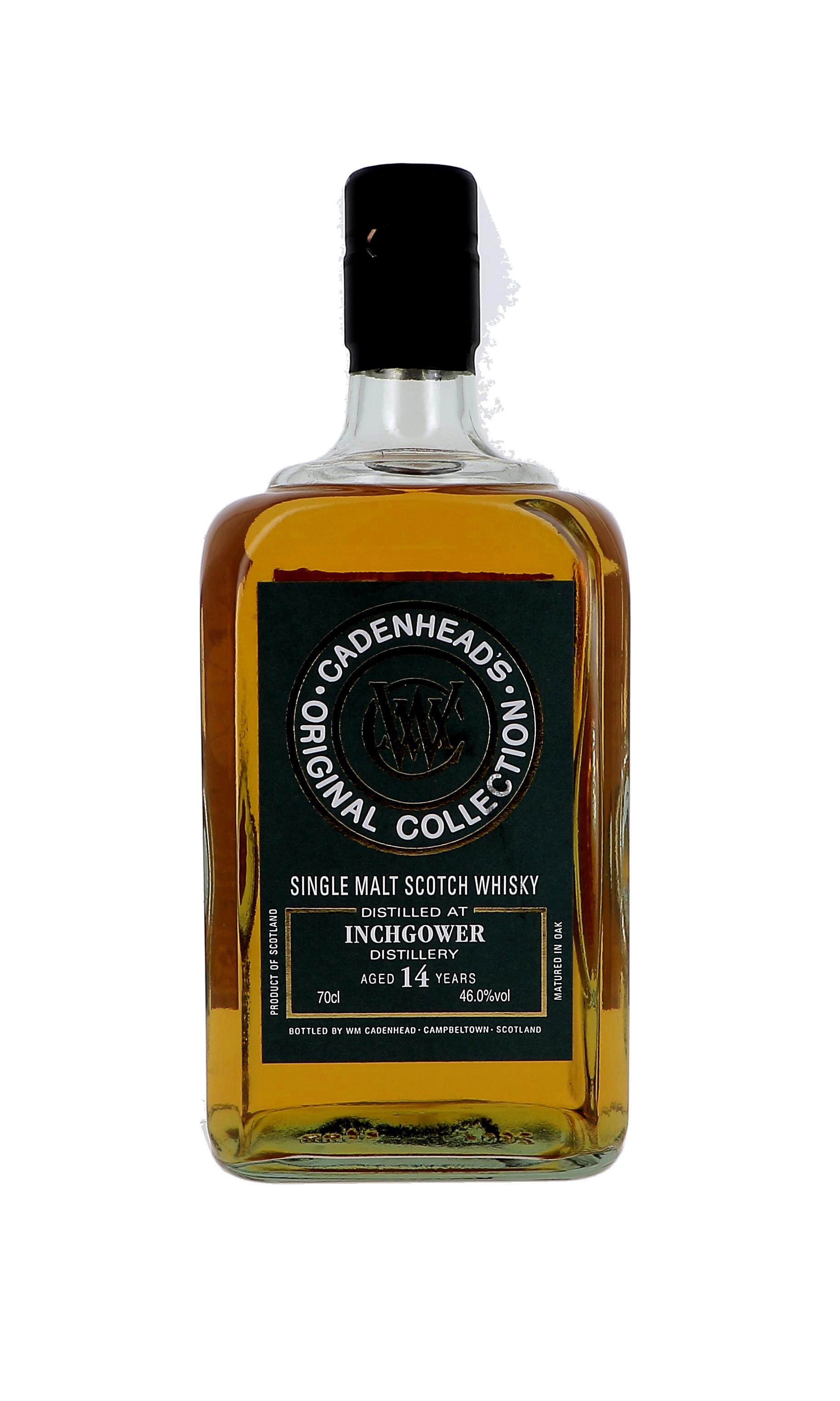 Inchgower 2009 14 Ans d' Age Cadenhead Original Collection 70cl 46% Single Malt Whisky Ecosse