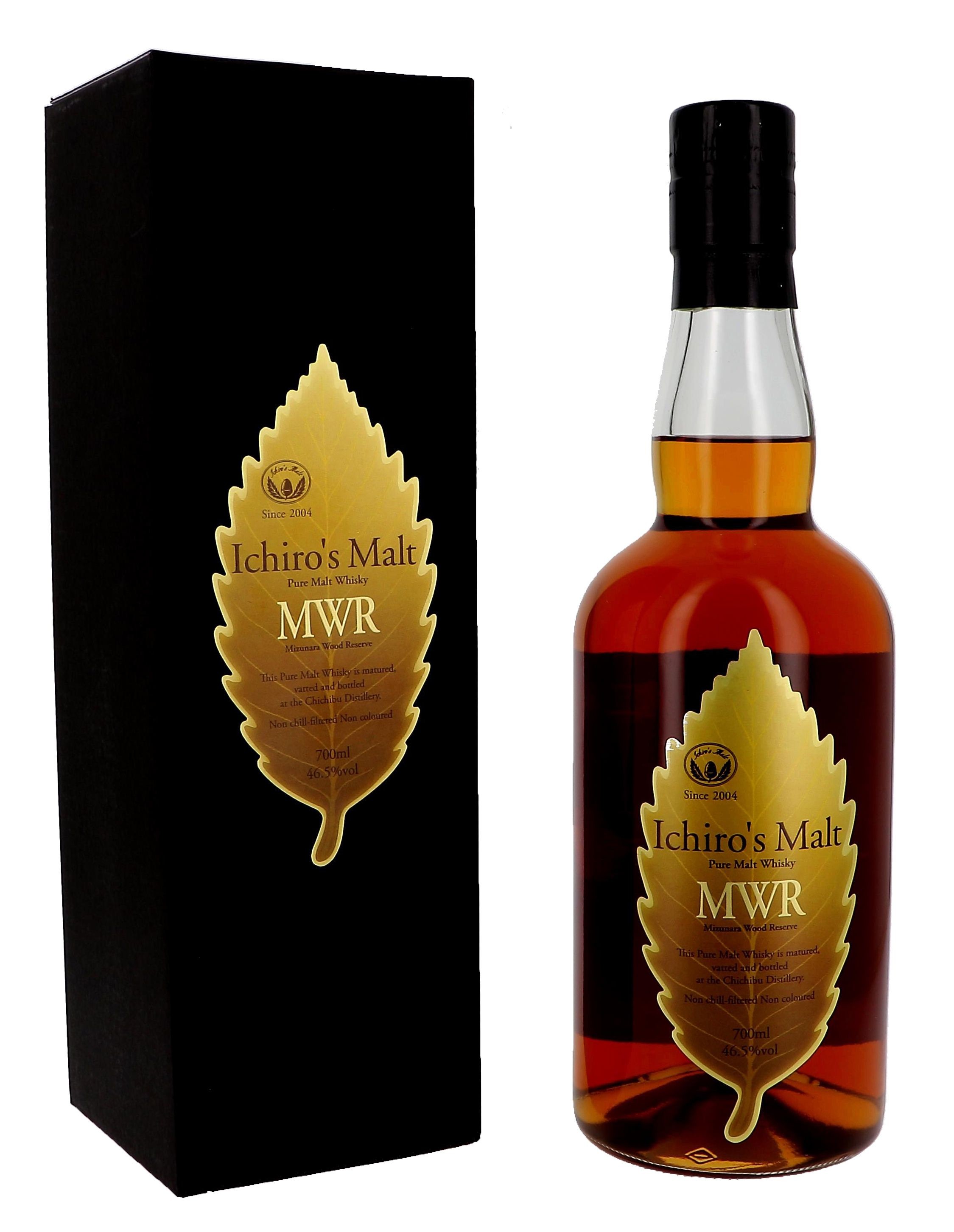 Ichiro's Malt Mizunara Wood Reserve 70cl 46.5% Pure Malt Whisky Japanais