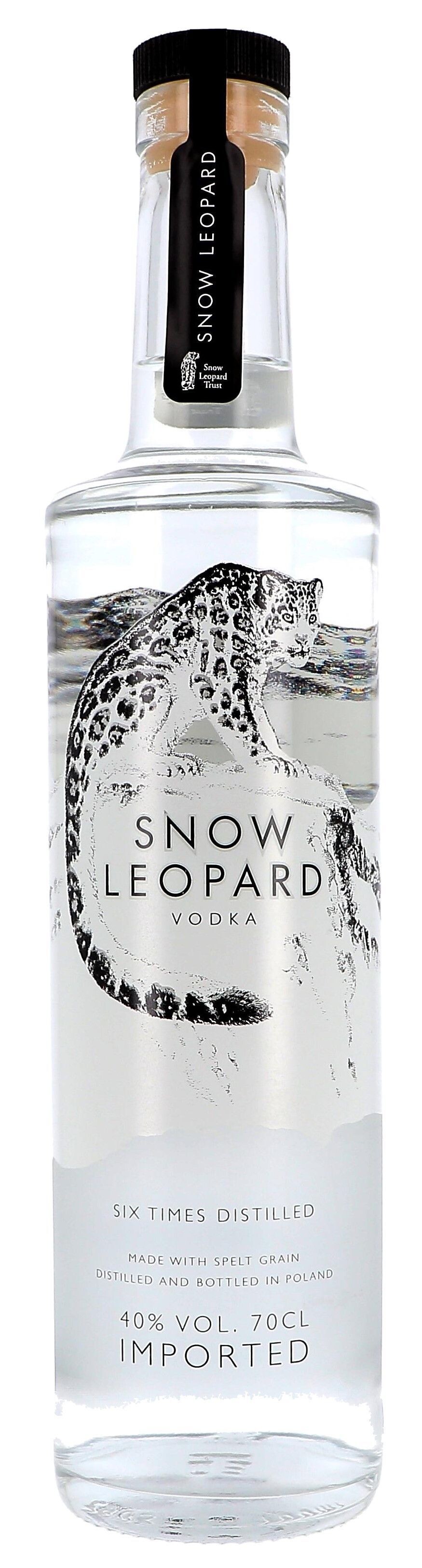 Vodka Snow Leopard 70cl 40% Polen (Vodka)