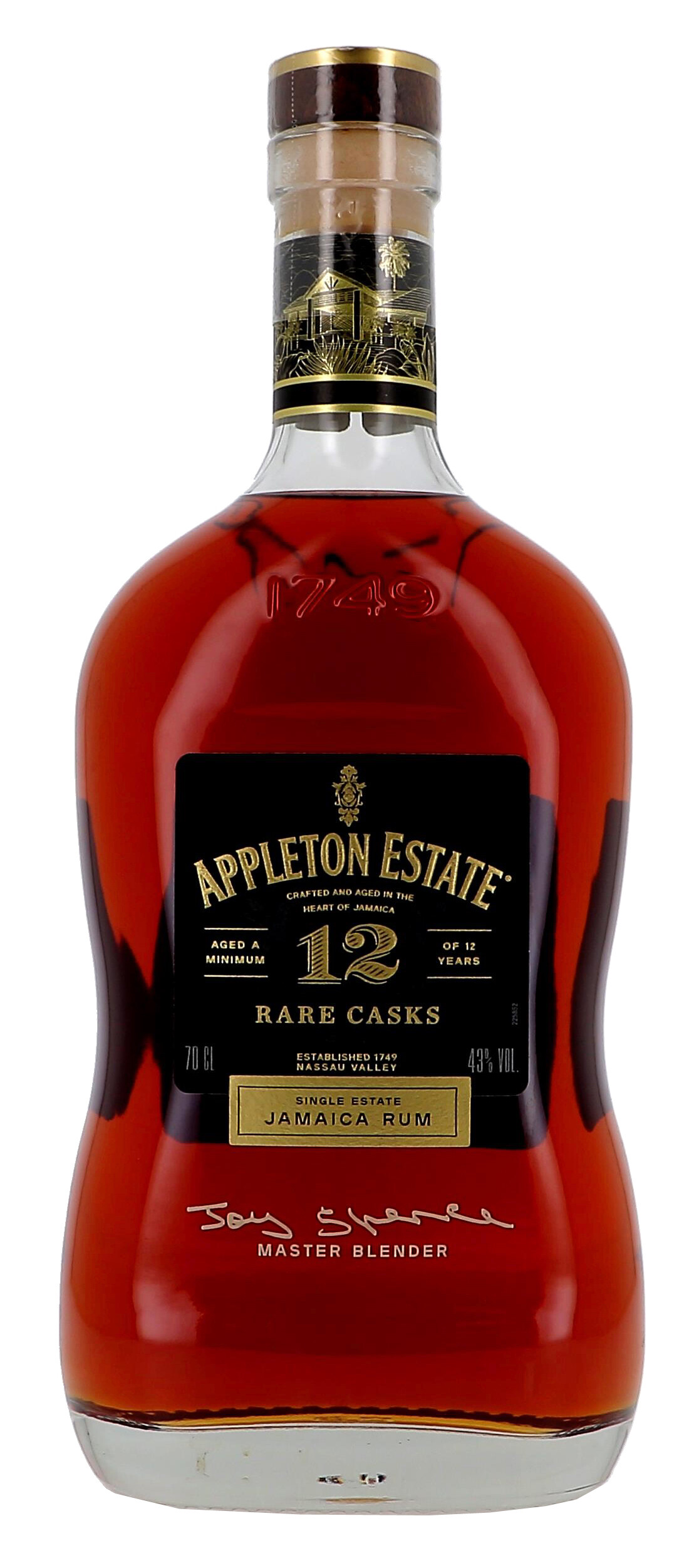 Rhum Appleton Estate Rare Blend 12 Ans d'Age 70cl 40% Jamaica