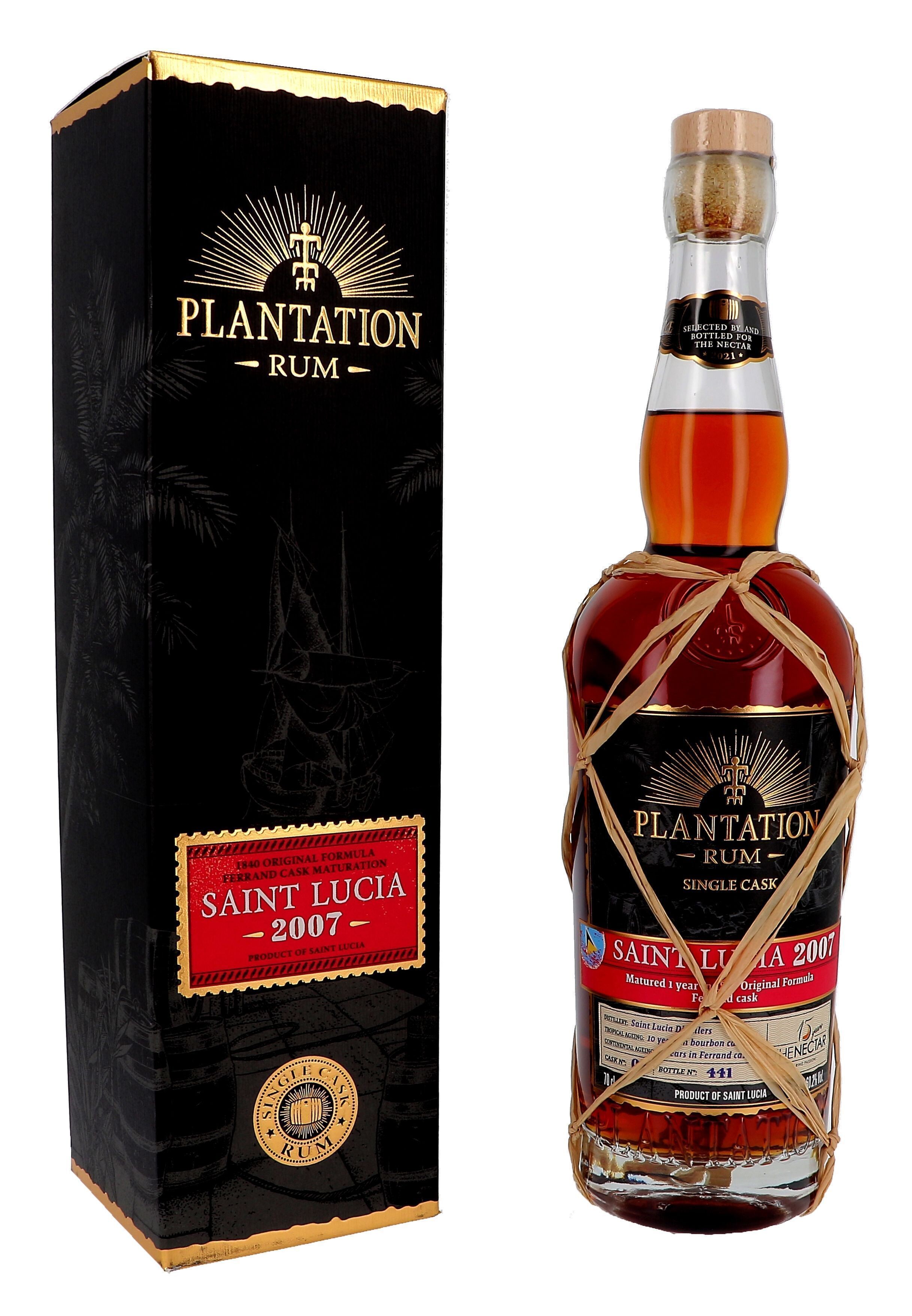 Rhum Plantation Santa Lucia 2007 70cl 60.2% Single Cask Collection Limited Edition 2021