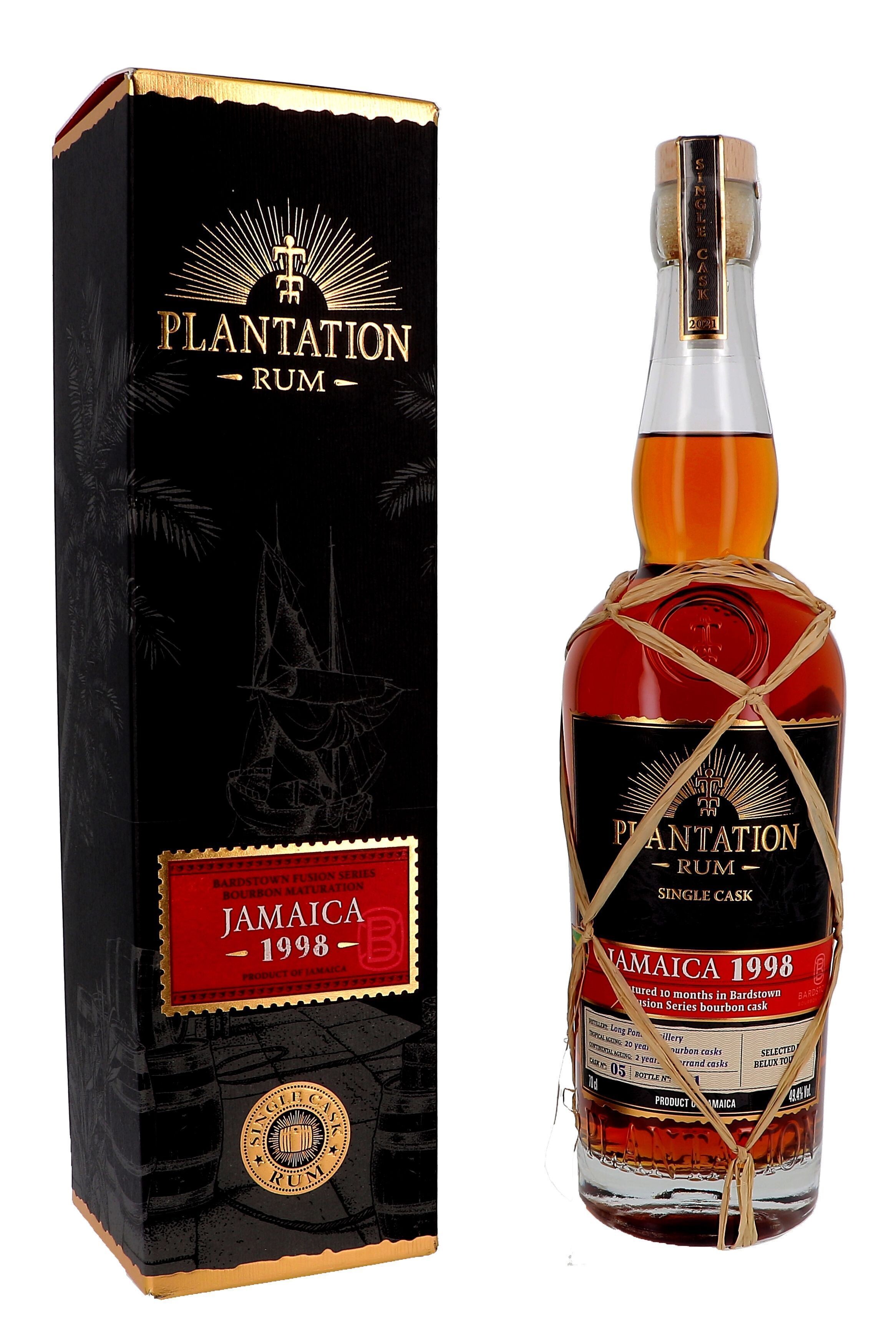 Rhum Plantation Jamaica 1998 Long Pond 70cl 49.4% Single Cask Collection Limited Edition 2021