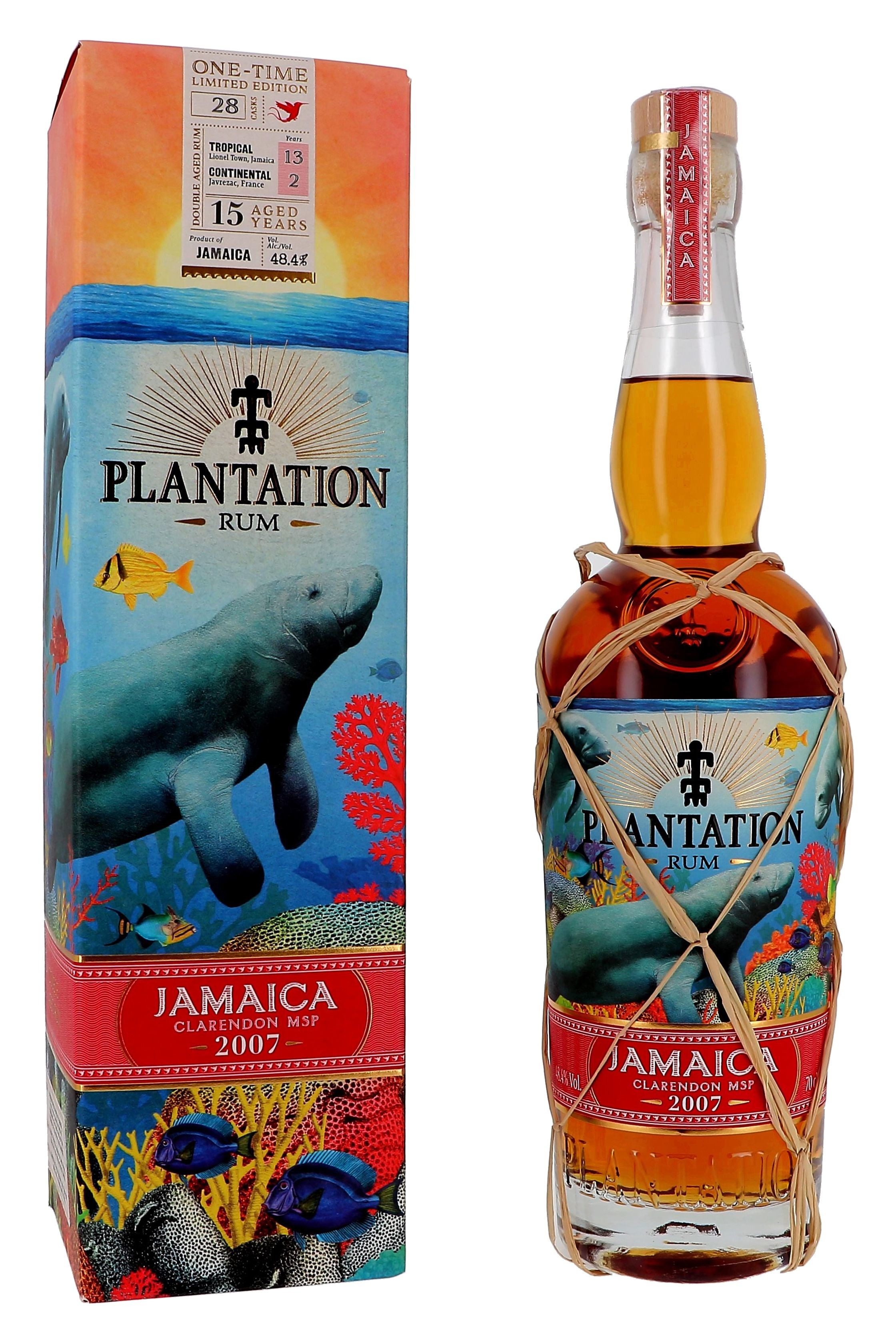 Rhum Plantation Jamaica 2007 Clarendon 70cl 48.4% Single Cask Limited Edition