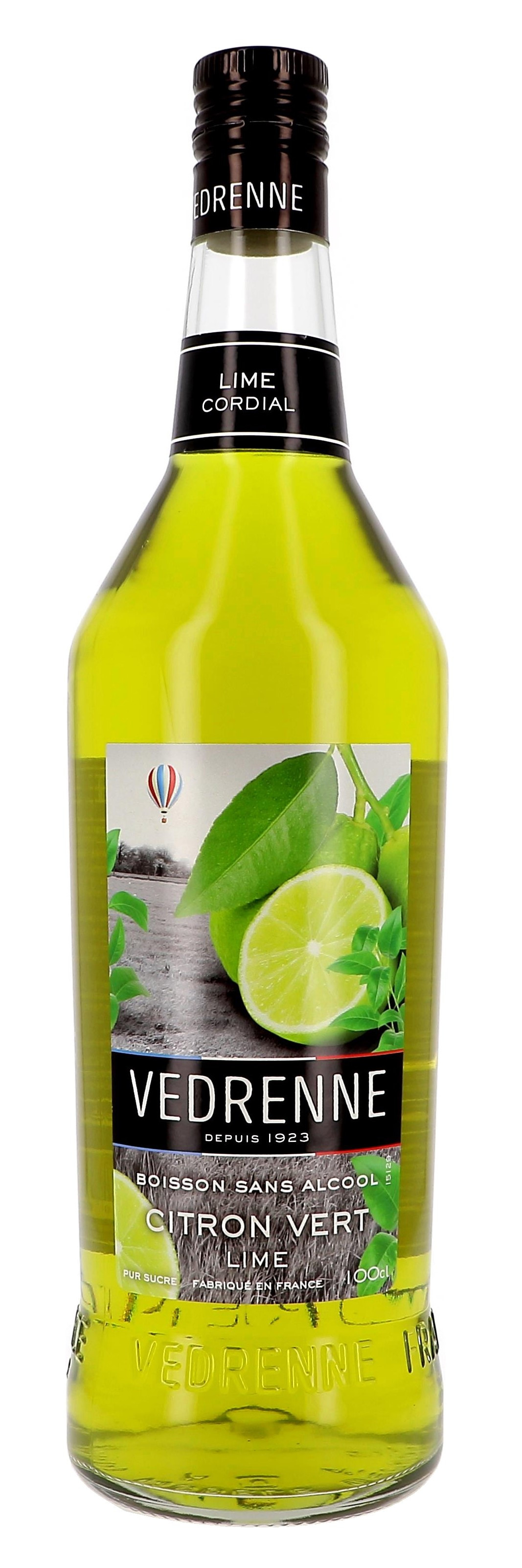 Vedrenne Sirop de Citron Vert 1L 0% (Default)