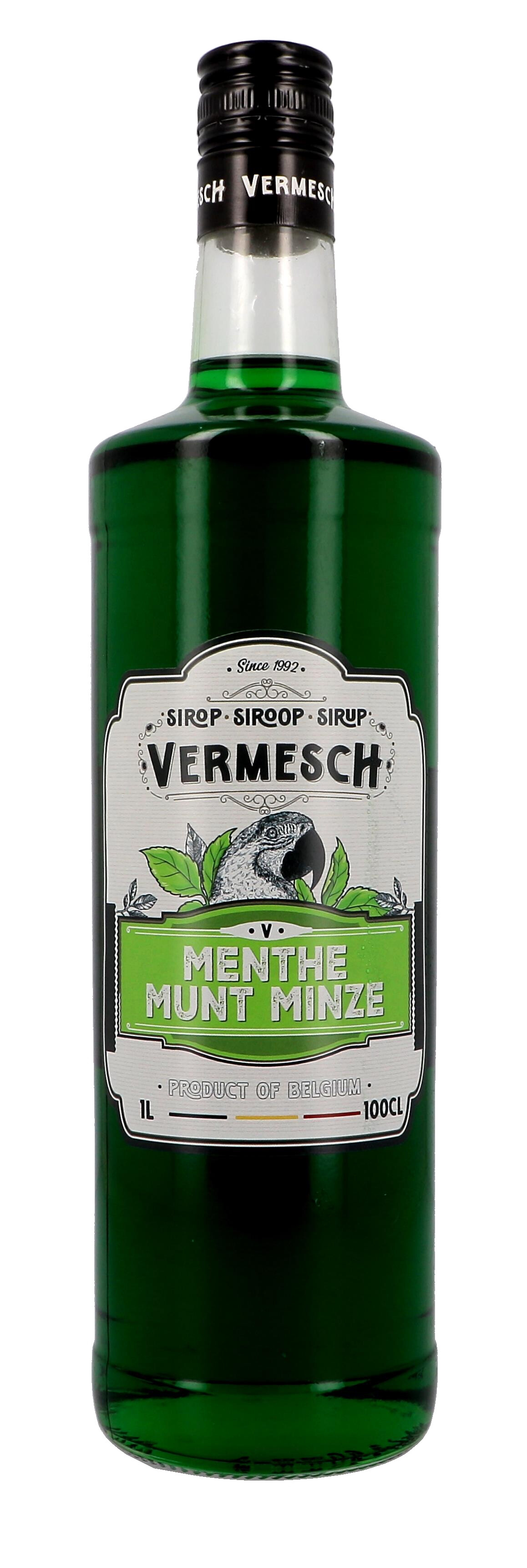 Vermesch sirop de menthe 1L 0%