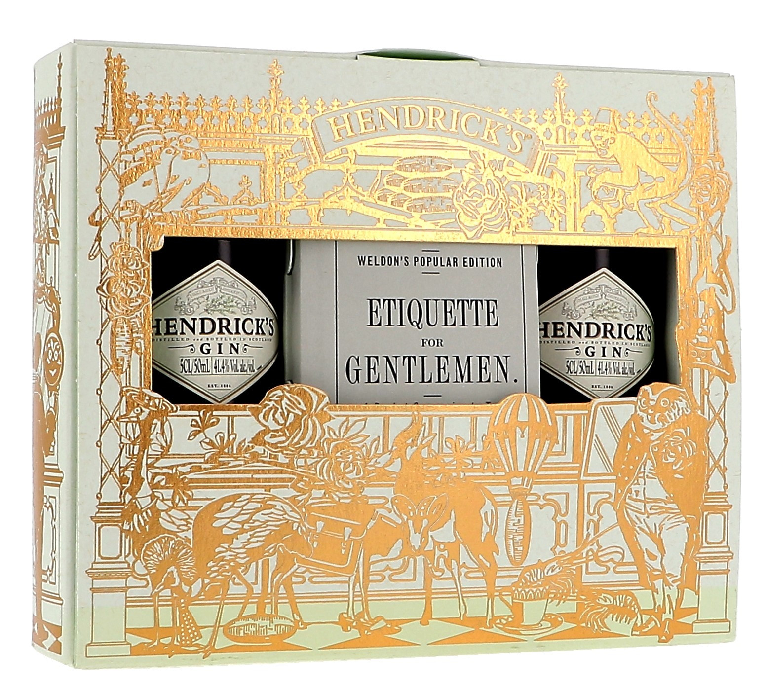 Hendrick's Gin Lovers Emballage Cadeau 2 x 5cl 41% (Gin & Tonic)