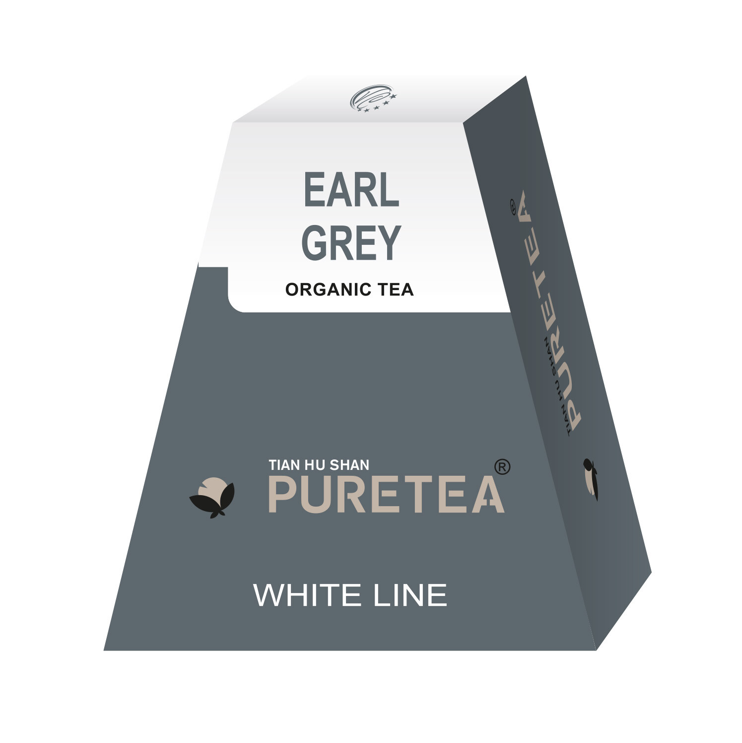 Tian Hu Shan White Line Puretea Earl Grey 36pc Thé Biologique