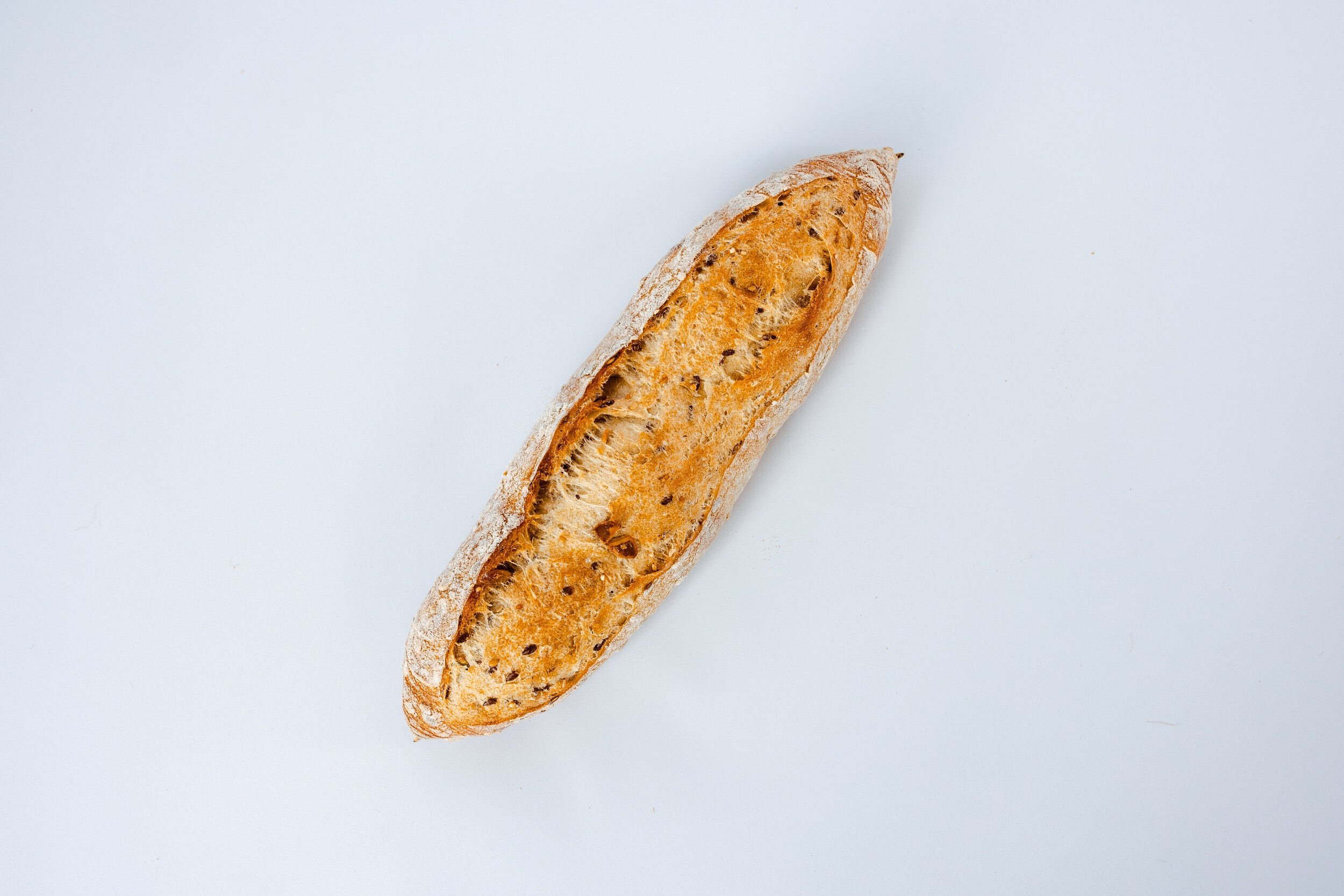 Ecopain d' Ignace Demi Baguette Multigrain au Levain 25x145gr Surgelé