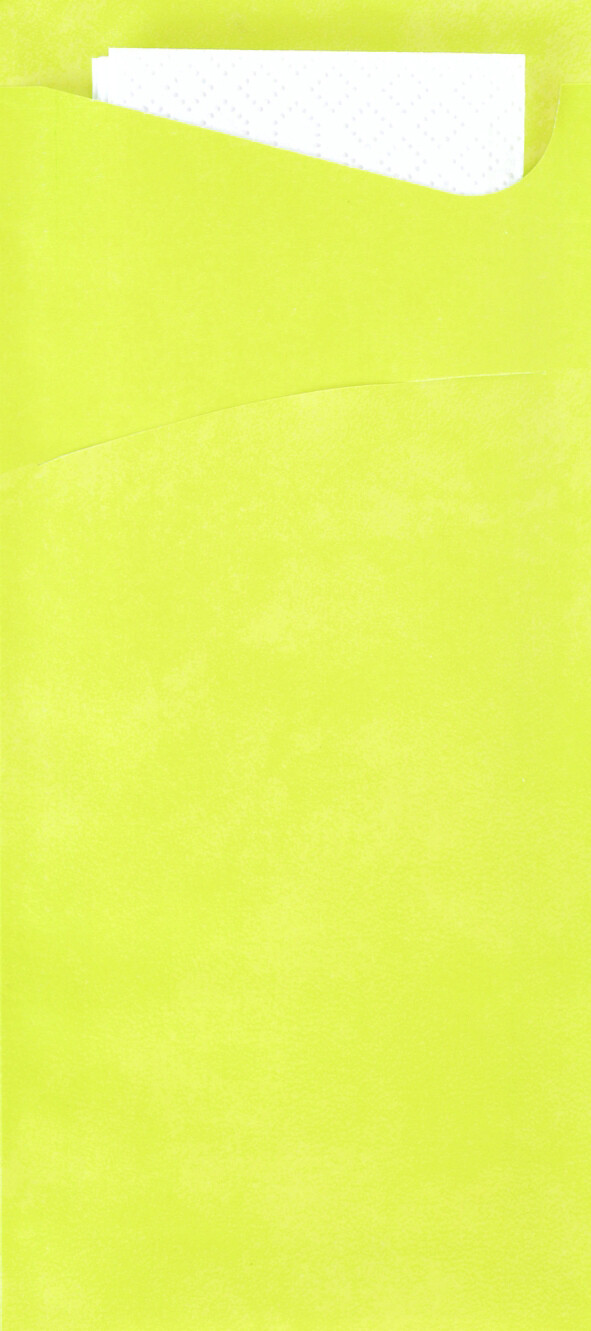 Duni Sacchetto Kiwi 200x85 papier+serviette 100pc 450052