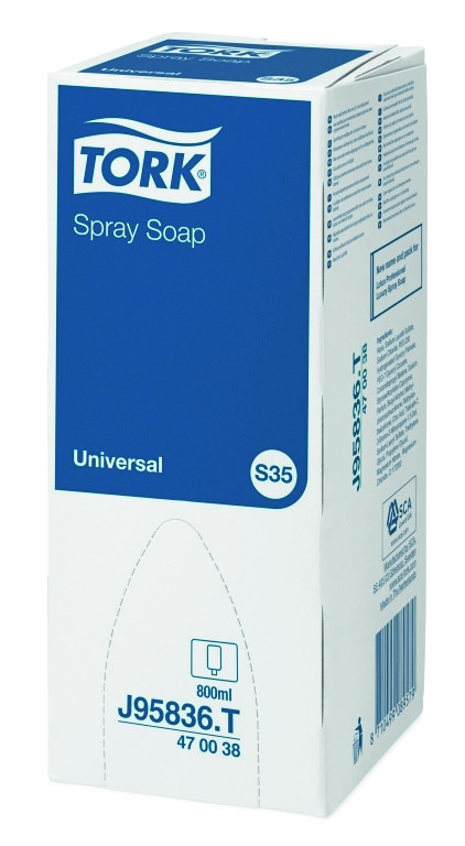 Tork Savon en Spray pour S35 Distributeur 6x800ml 1pc 470038