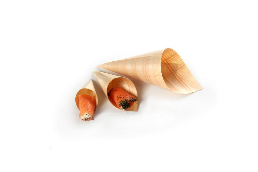 Cone en Bois 100pc Sier Disposables 50062