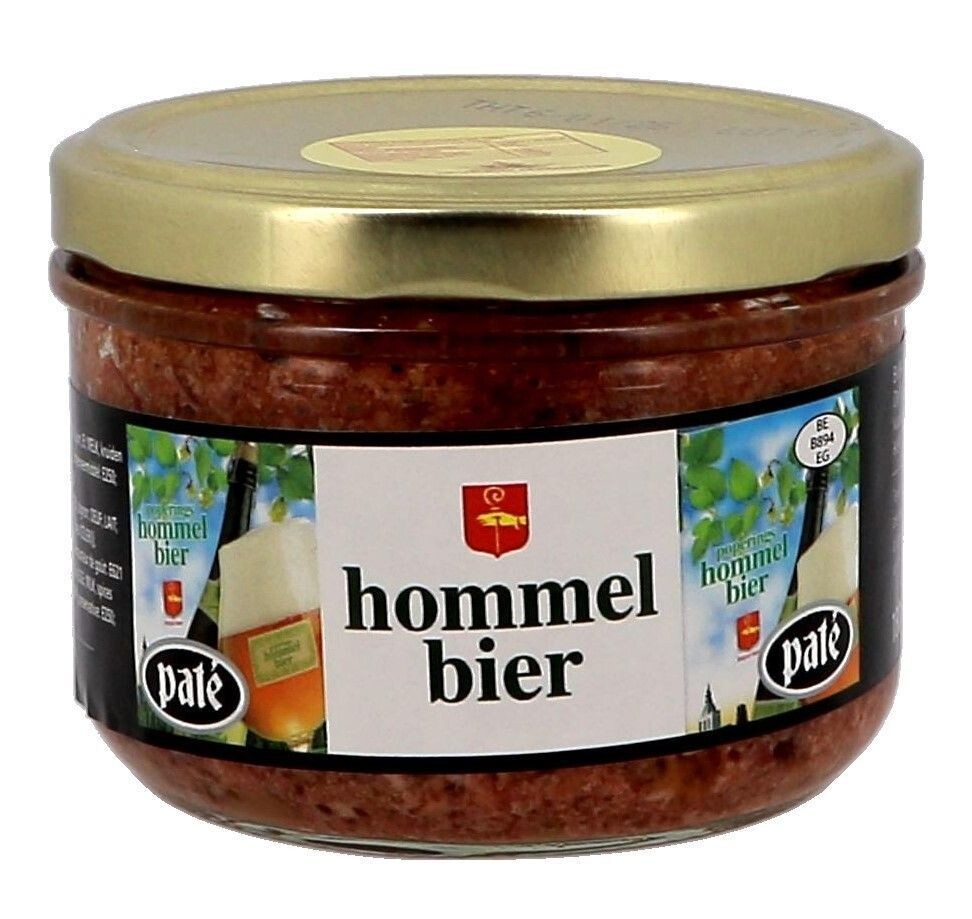 Hommelbier Paté De Veurn Ambachtse 180gr bocal