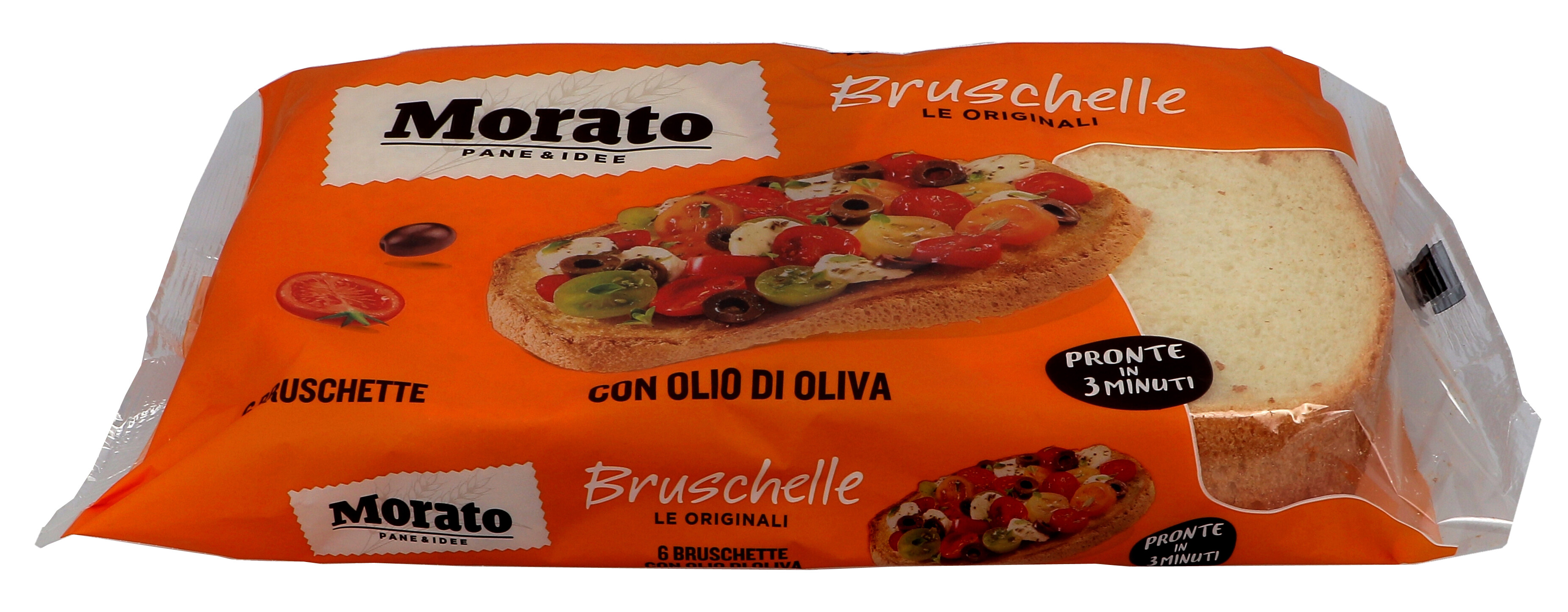 Morato Bruschelle Fantasy 8x400gr Bruschetta pain avec huile d'olive