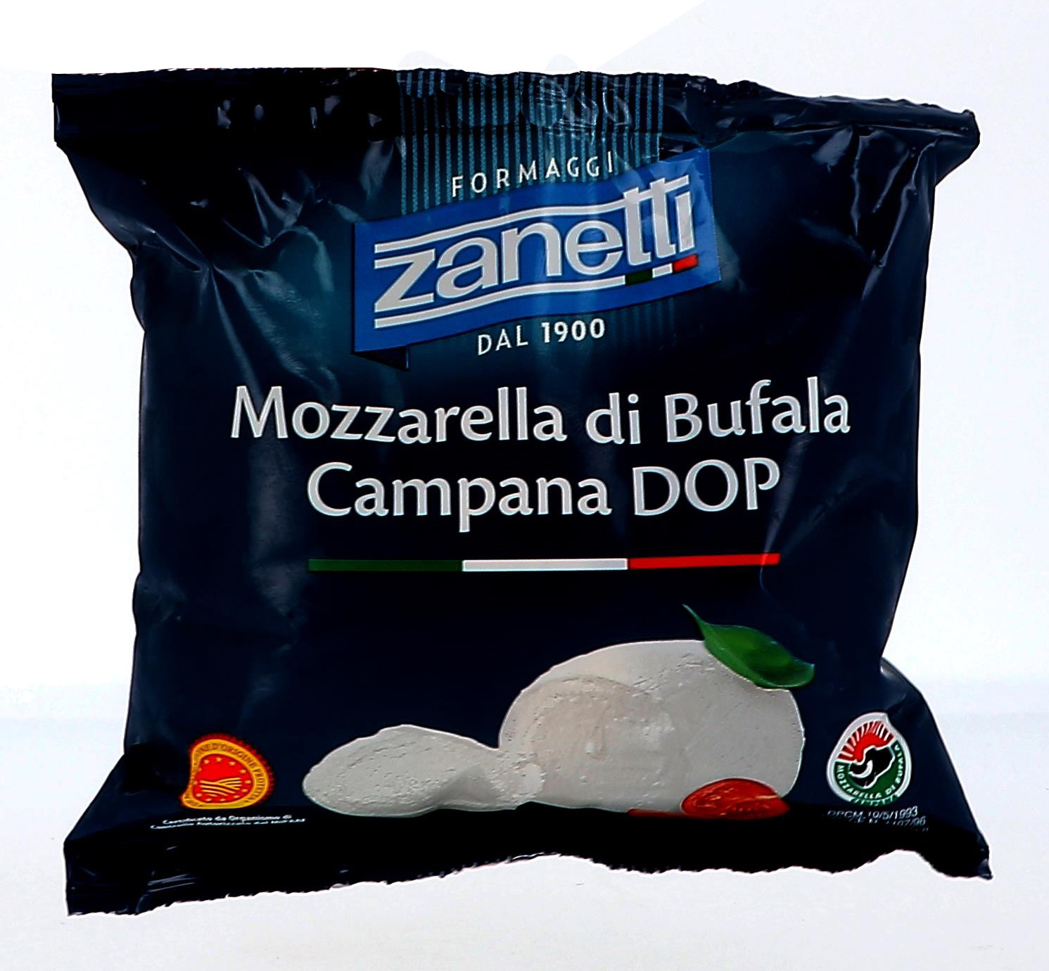 Fromage Mozzarella de lait de Bufflonne 10x125gr Zanetti