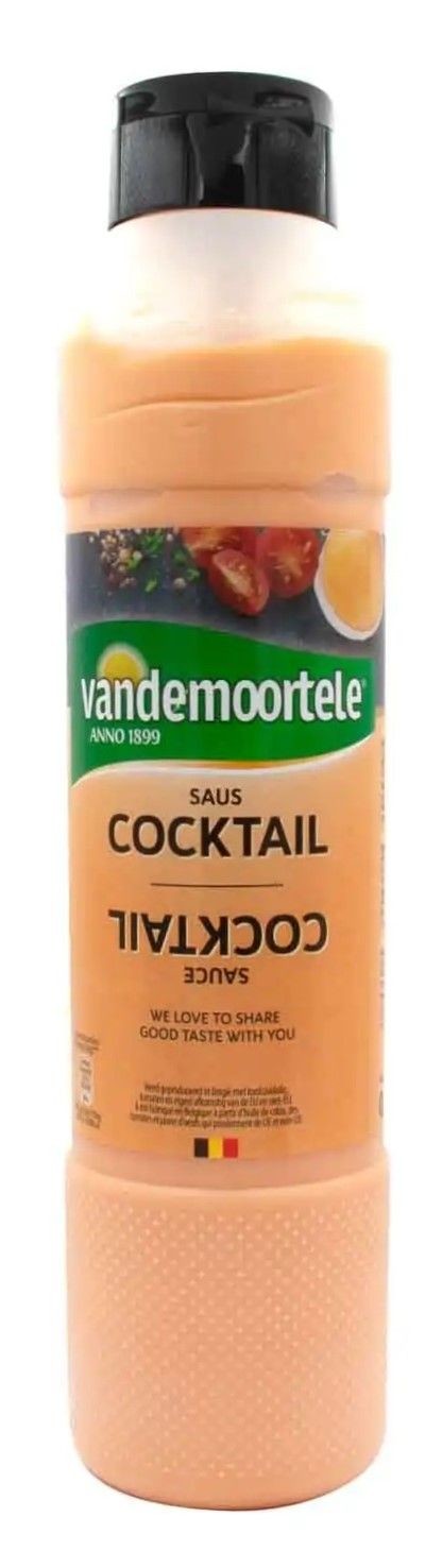 Sauce Cocktail Vleminckx Vandemoortele 1L Bouteille Pincable