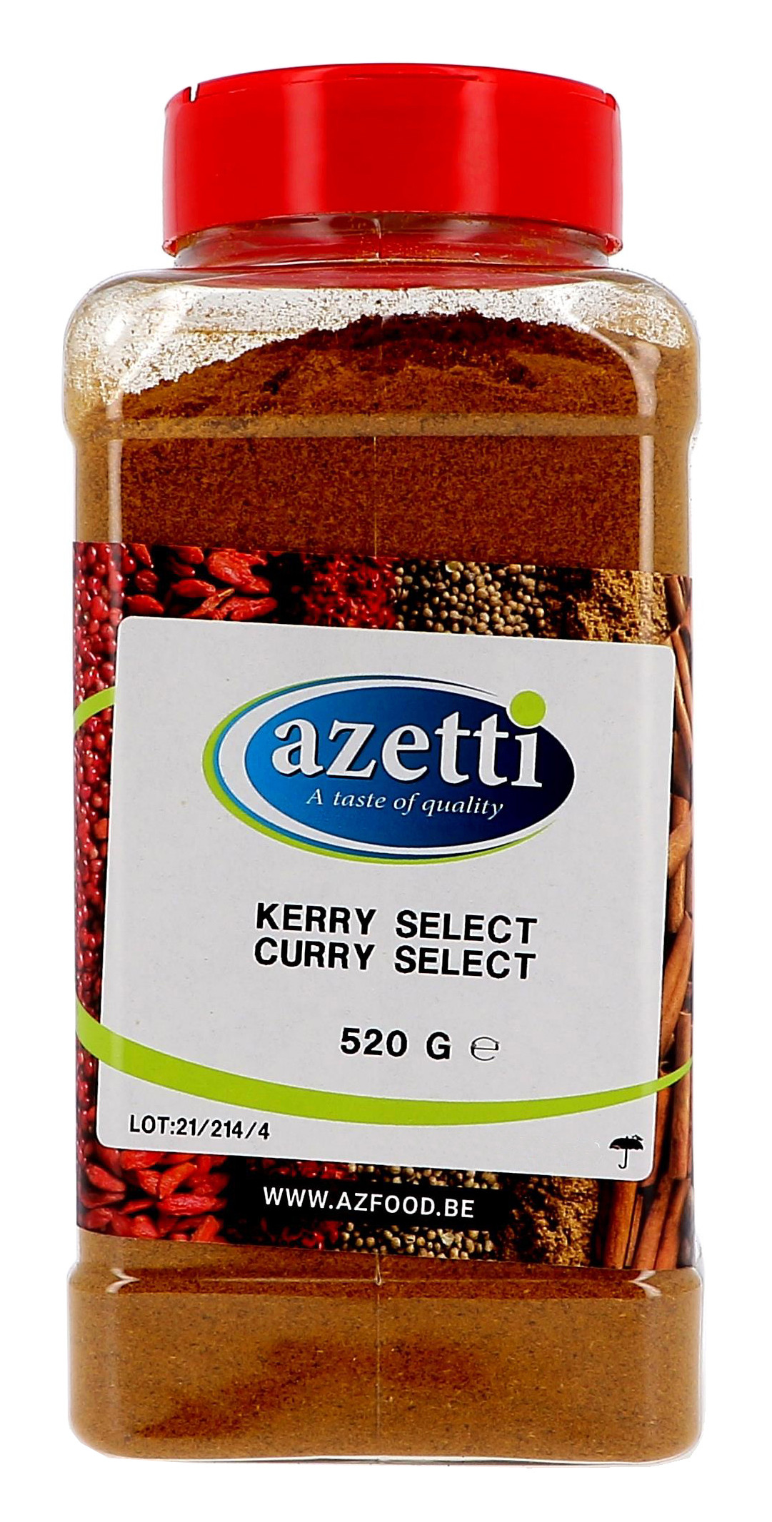 Curry en poudre 520gr 1LP Azetti
