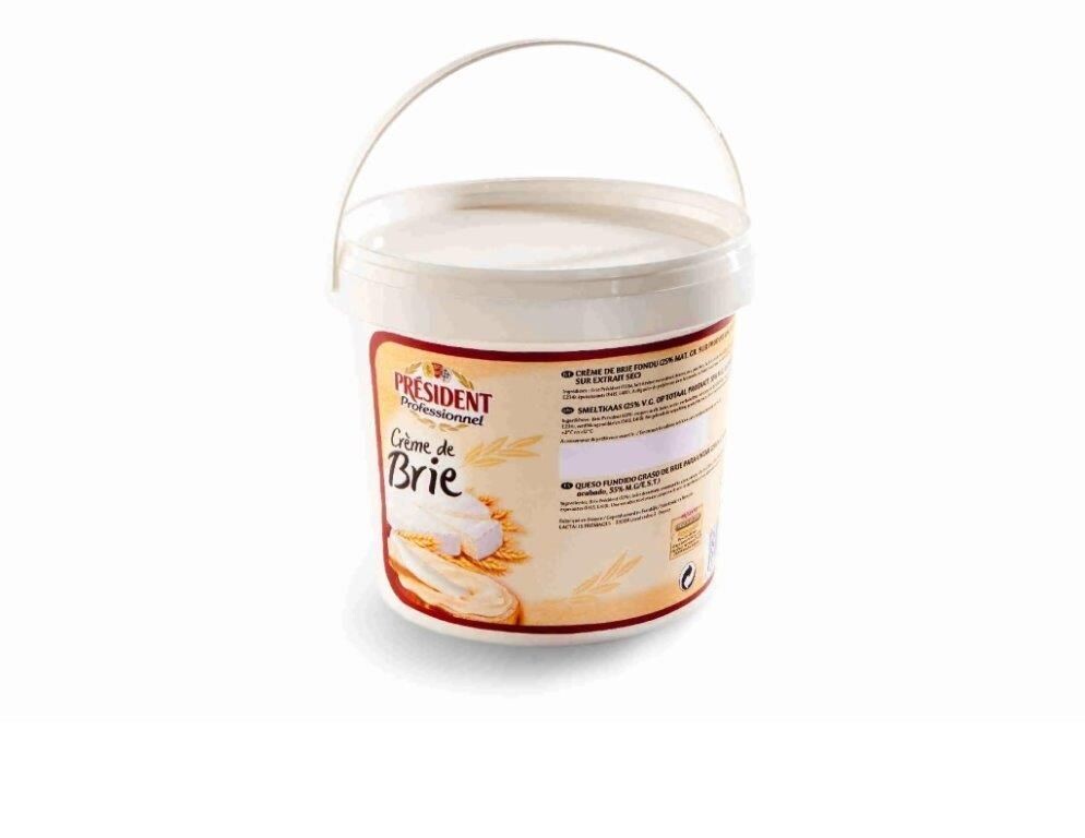 Crème de Brie Fondu 2kg Président