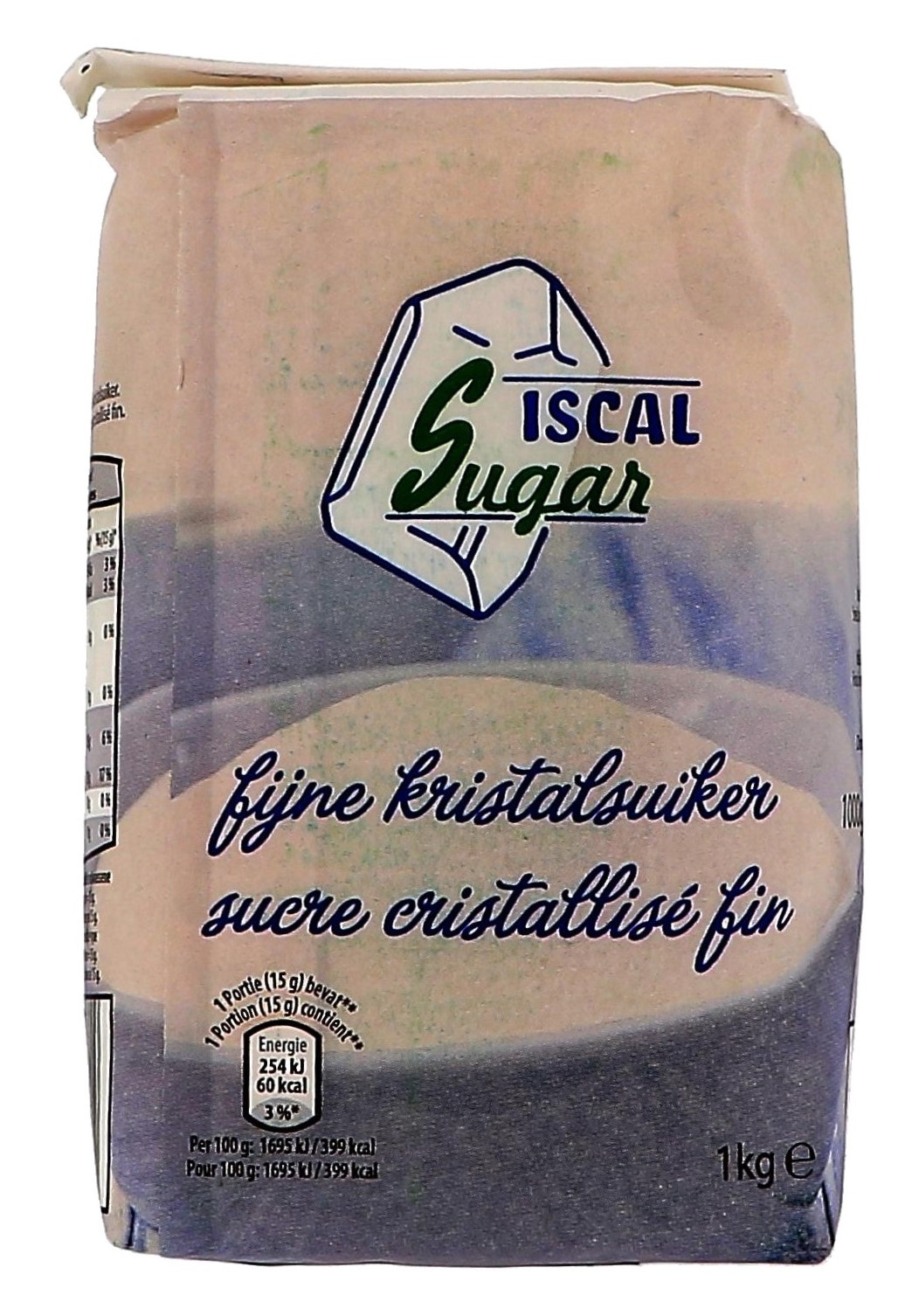 Sucre Cristallise fin 1kg Iscal Sugar (Suiker)