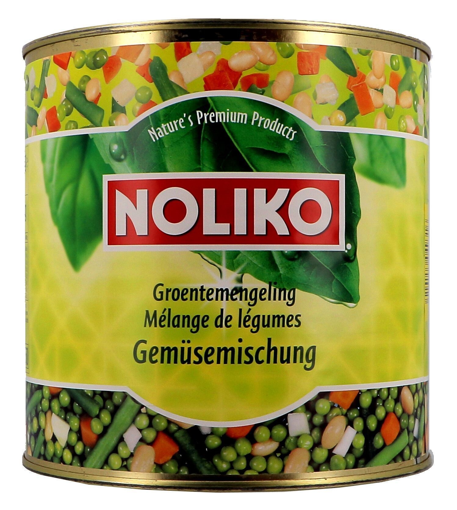 Macédoine de légumes extra en boite 2495ml Noliko 