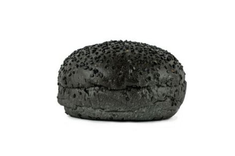 Pain Bun Brioche Noir 48x70gr Smoky Mountains Surgelé