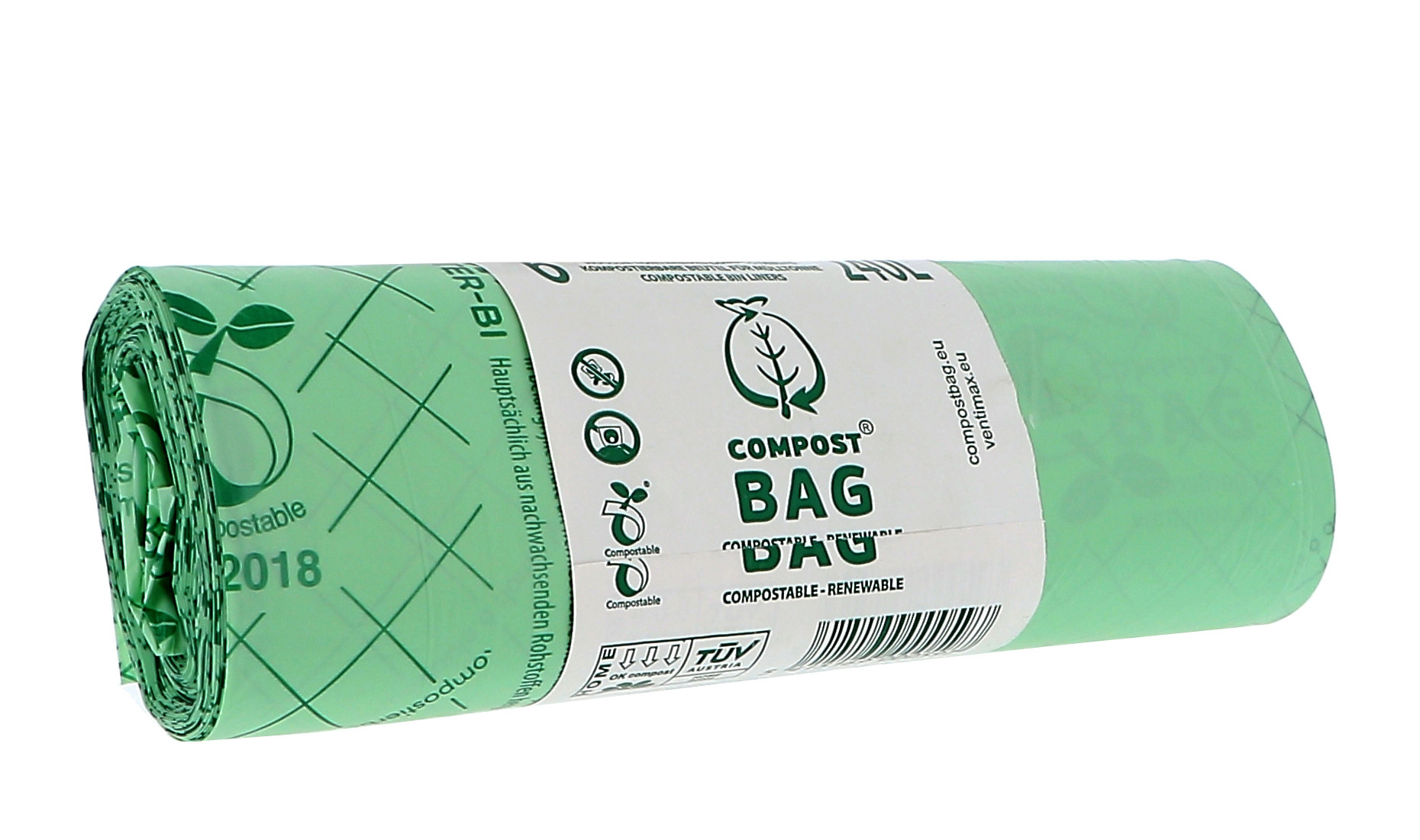Sacs poubelles biodégrables compostables 240L 6pc Compost Bag (Plastiek producten)