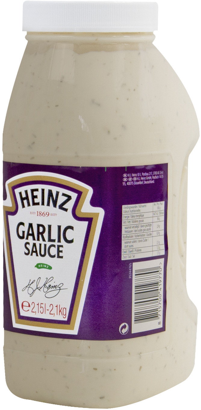 Heinz sauce à l' ail 2.15L