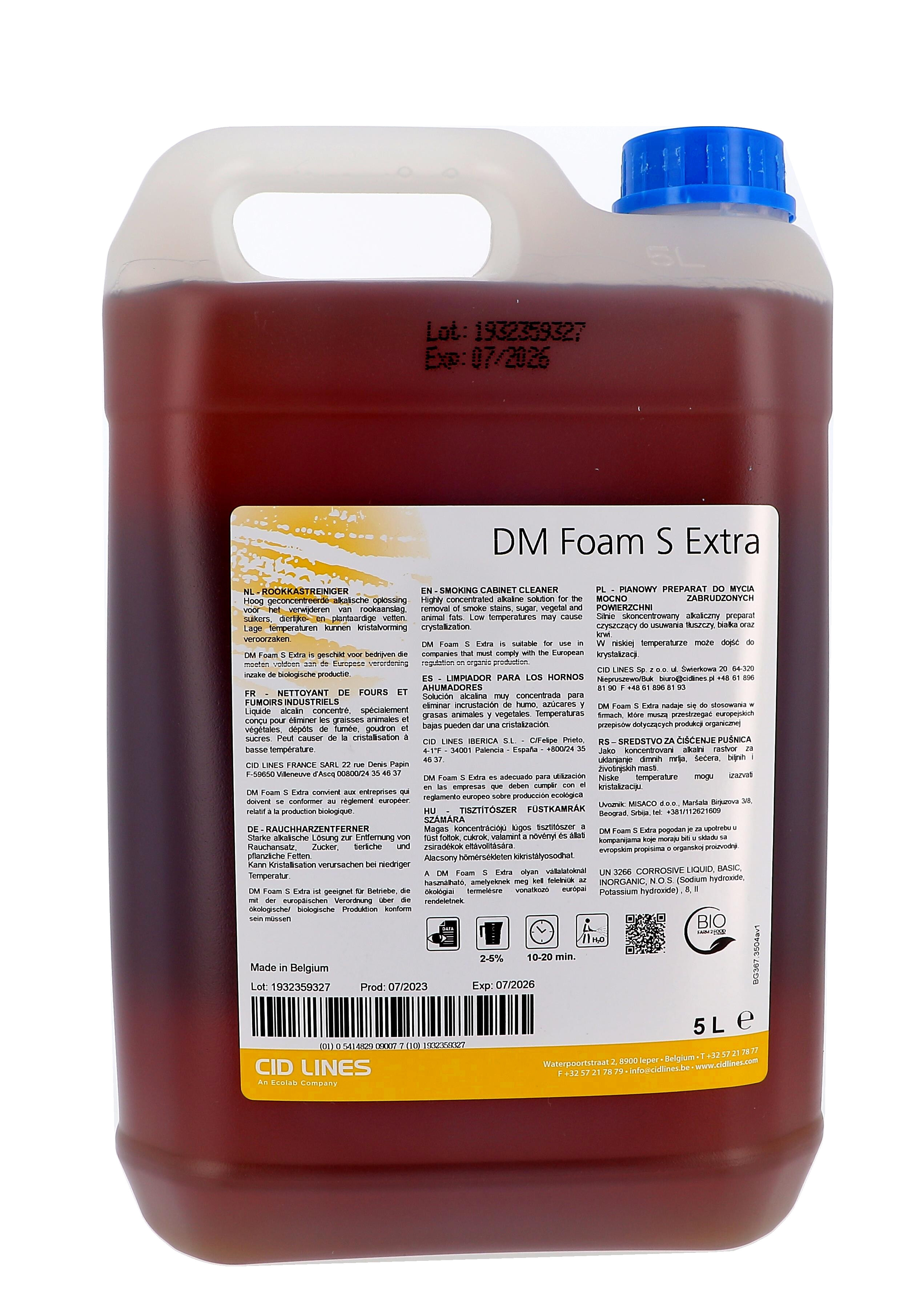 D-Foam S Extra Degraissant Puissant 5L Cid Lines