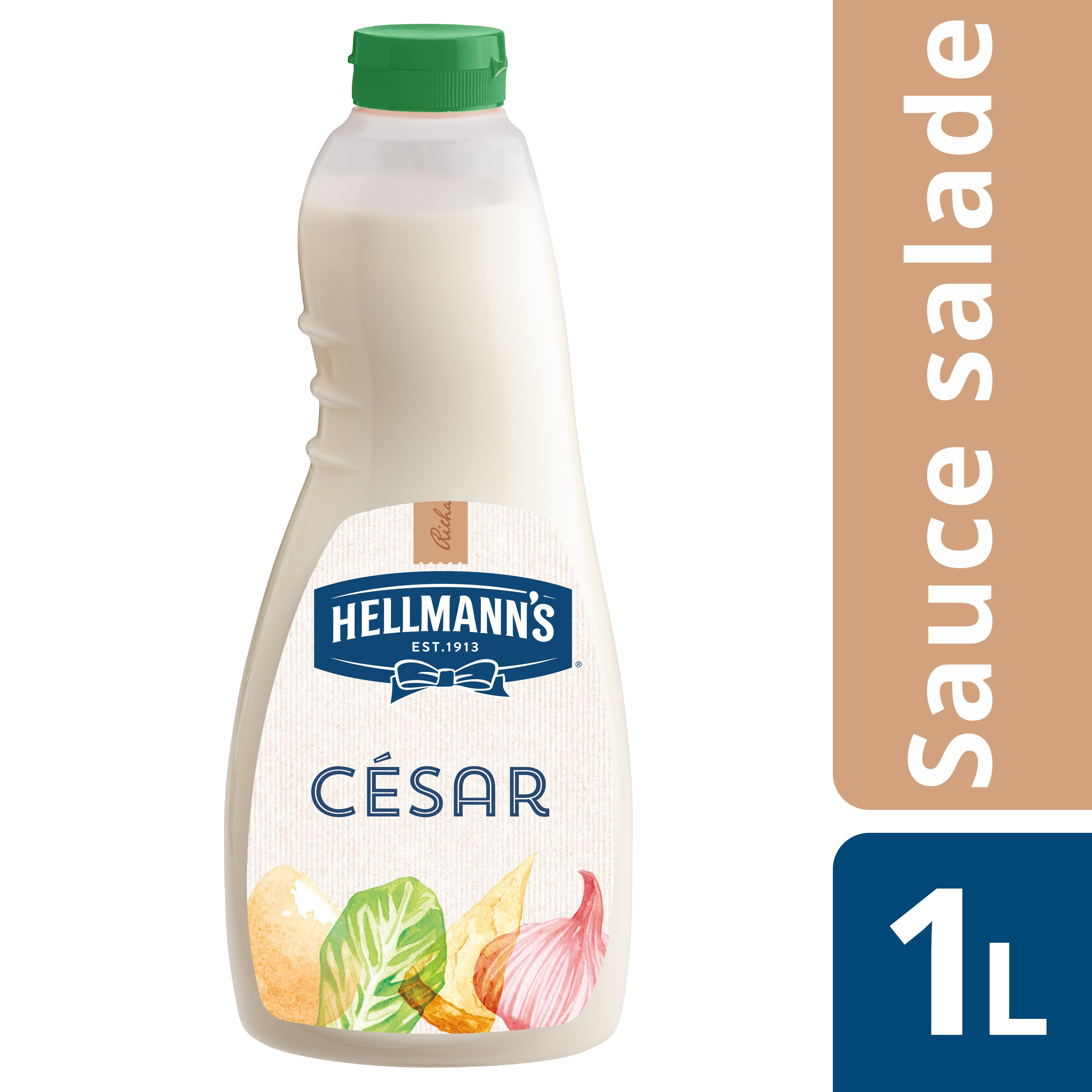 Hellmann's Caesar Dressing 1L bouteille pincable